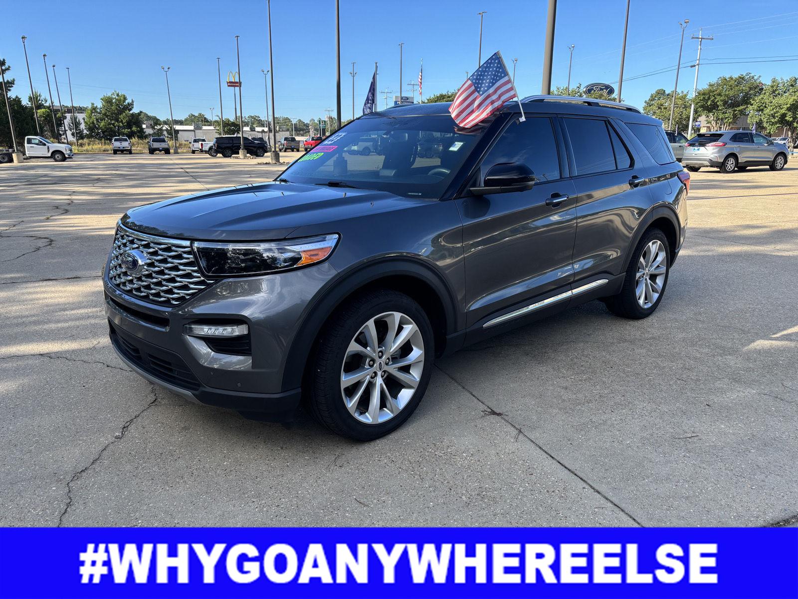 Carbonized Gray Metallic 2023 Ford Explorer SUV / Crossover Rear-Wheel Drive Automatic
