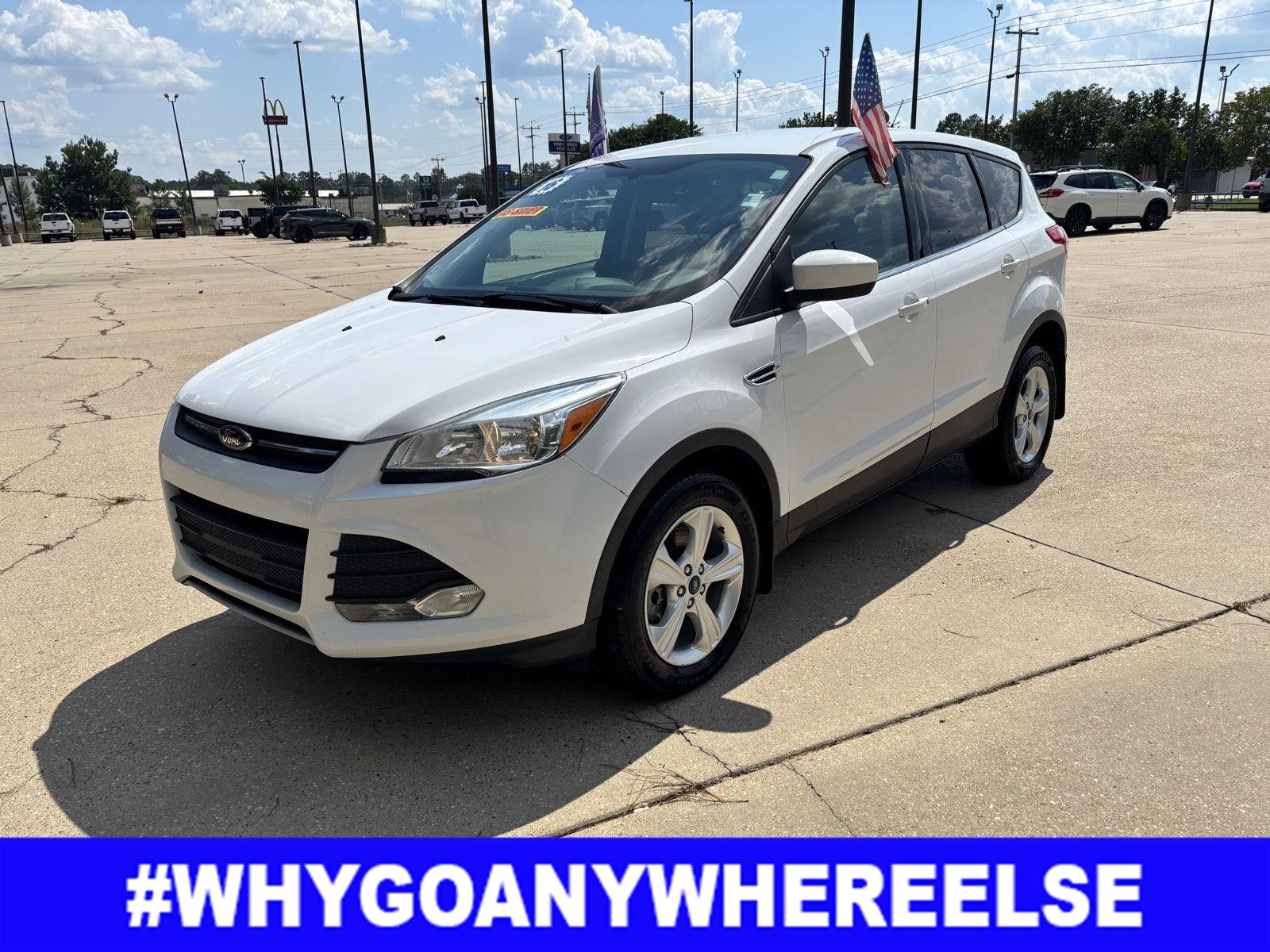 White Platinum Metallic Tri-Coat 2016 Ford Escape SUV / Crossover All-Wheel Drive 6-Speed Automatic