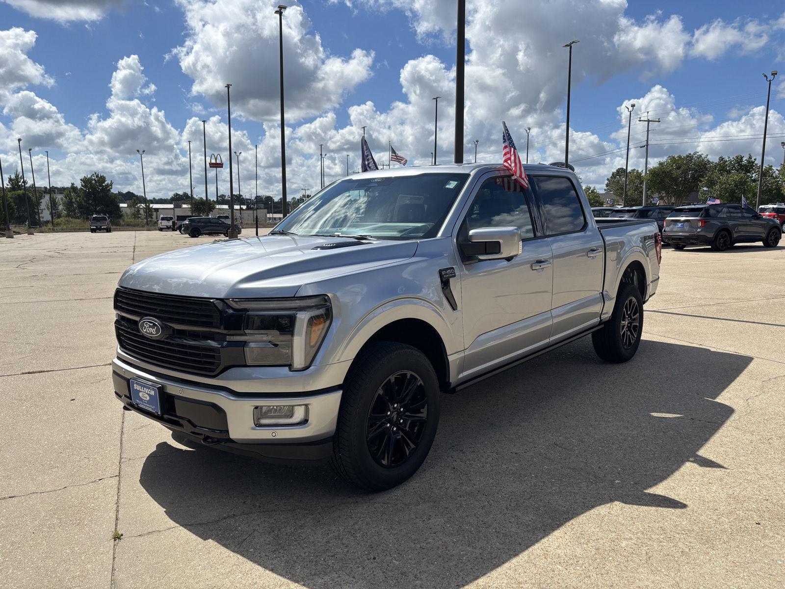 Iconic Silver Metallic 2026 Ford F-150 Pickup Truck Four-Wheel Drive Automatic
