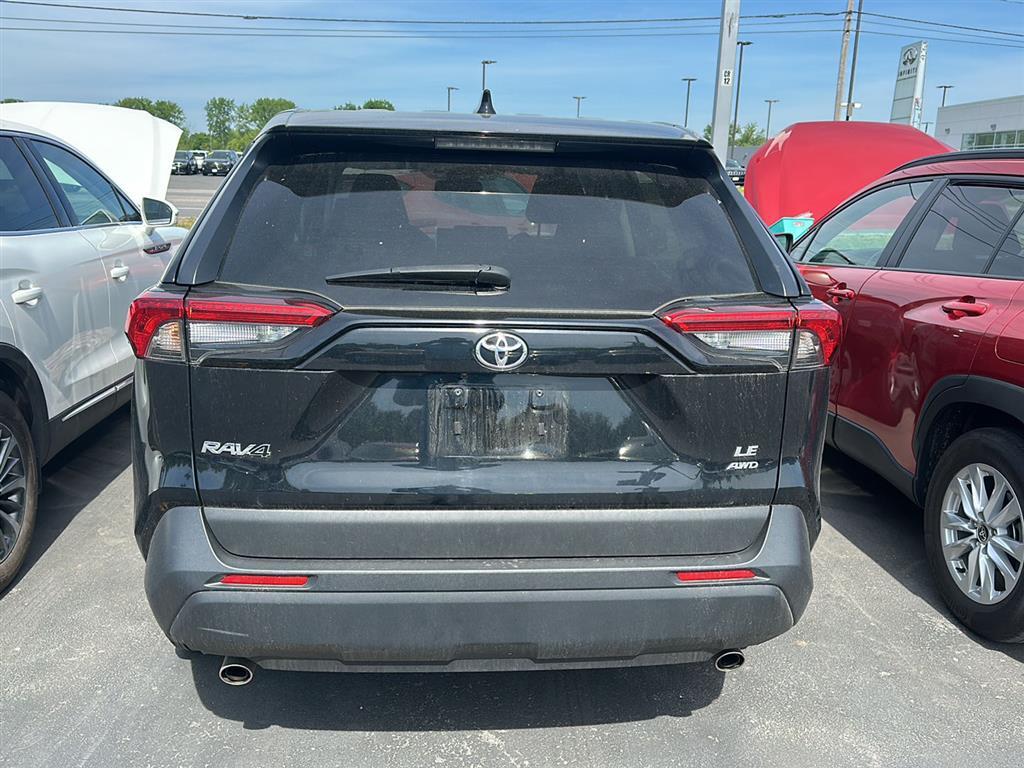Used 2024 Midnight Black Metallic Toyota LE image 3