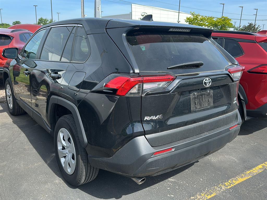 Used 2024 Midnight Black Metallic Toyota LE image 4