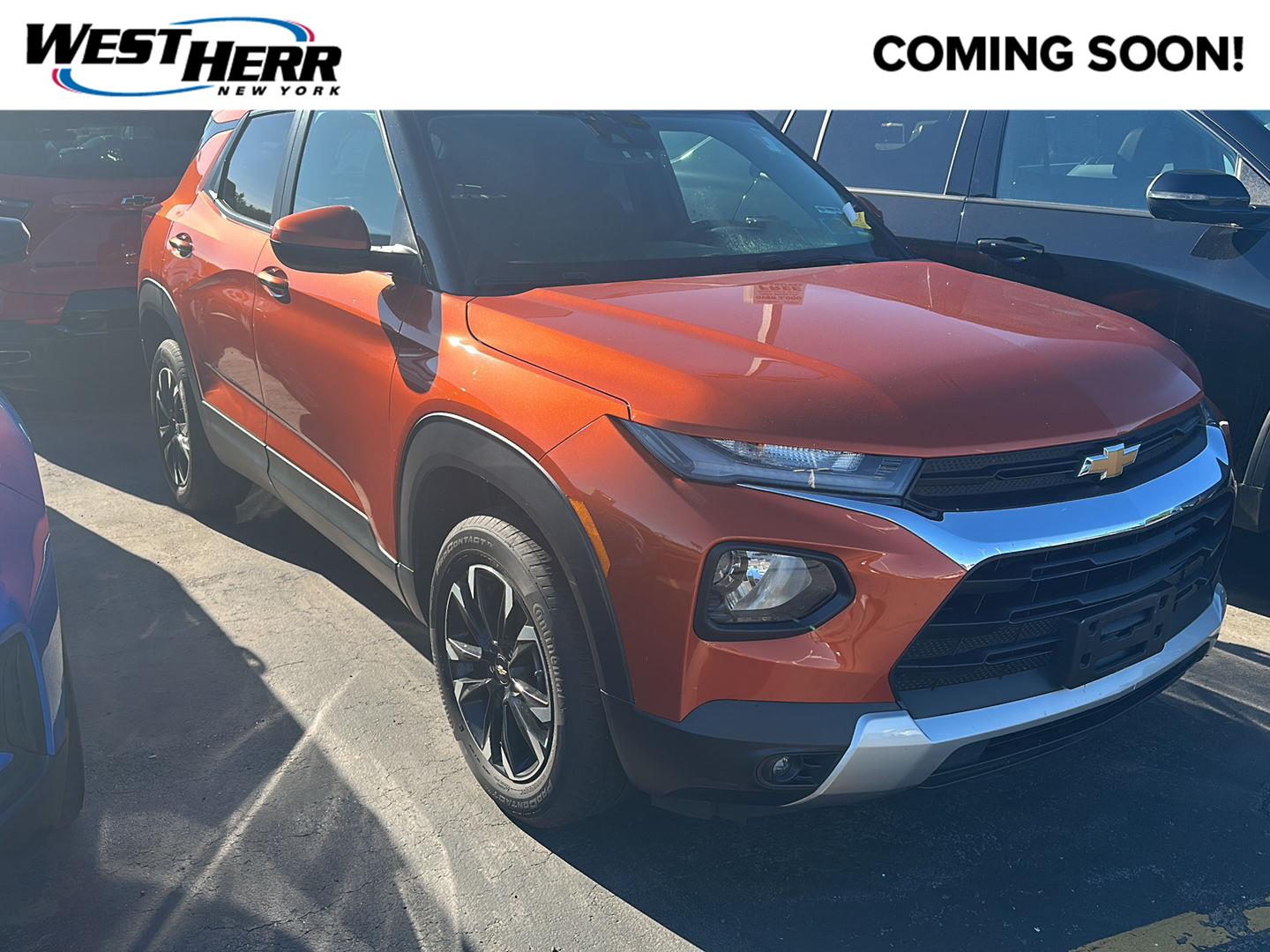 Vivid Orange Metallic 2023 Chevrolet Trailblazer SUV / Crossover Four-Wheel Drive 9-Speed Automatic