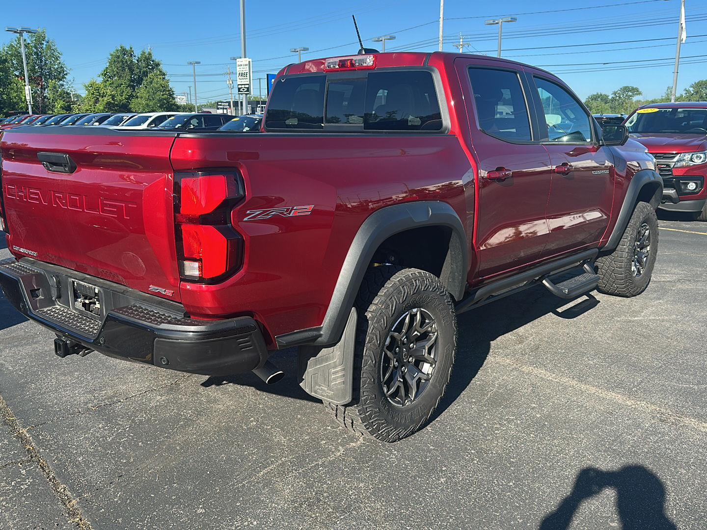 Used 2023 Radiant Red Tintcoat Chevrolet 4WD ZR2 image 2