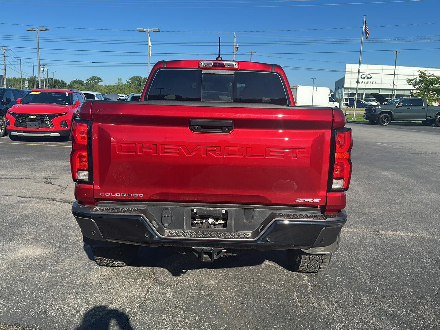 Used 2023 Radiant Red Tintcoat Chevrolet 4WD ZR2 image 3