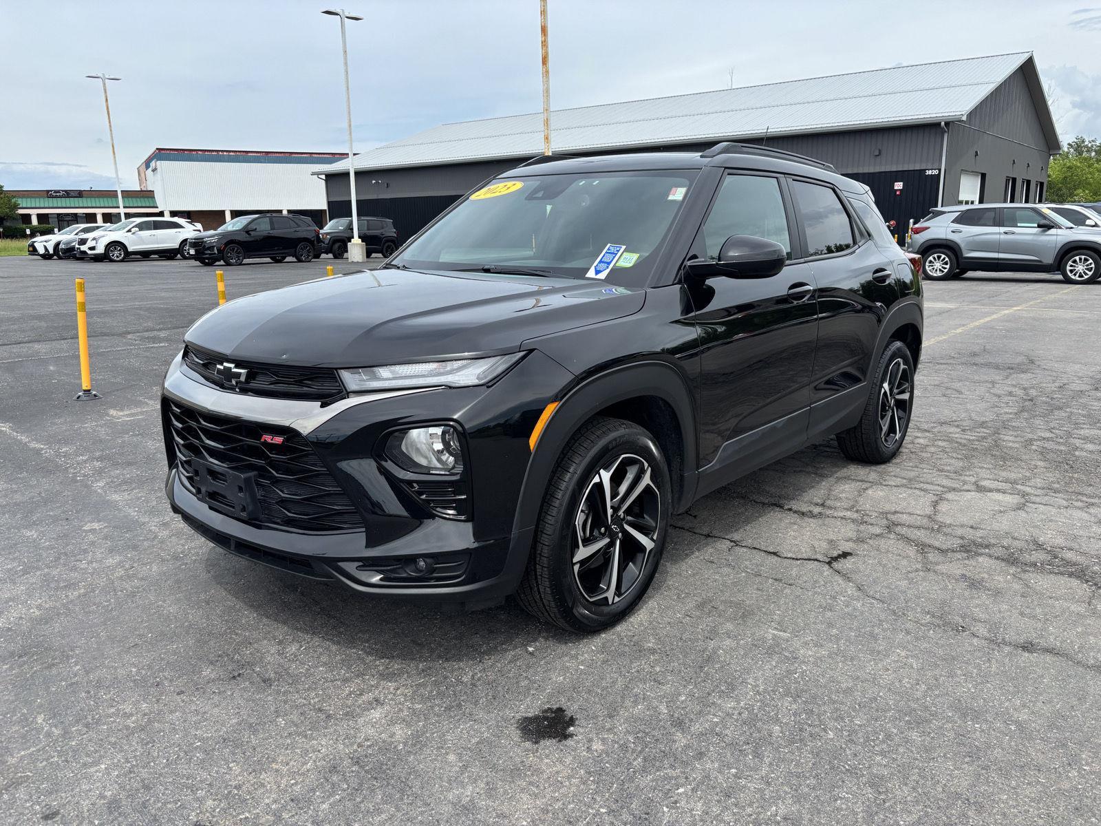 Used 2023 Black Metallic Chevrolet RS image 3