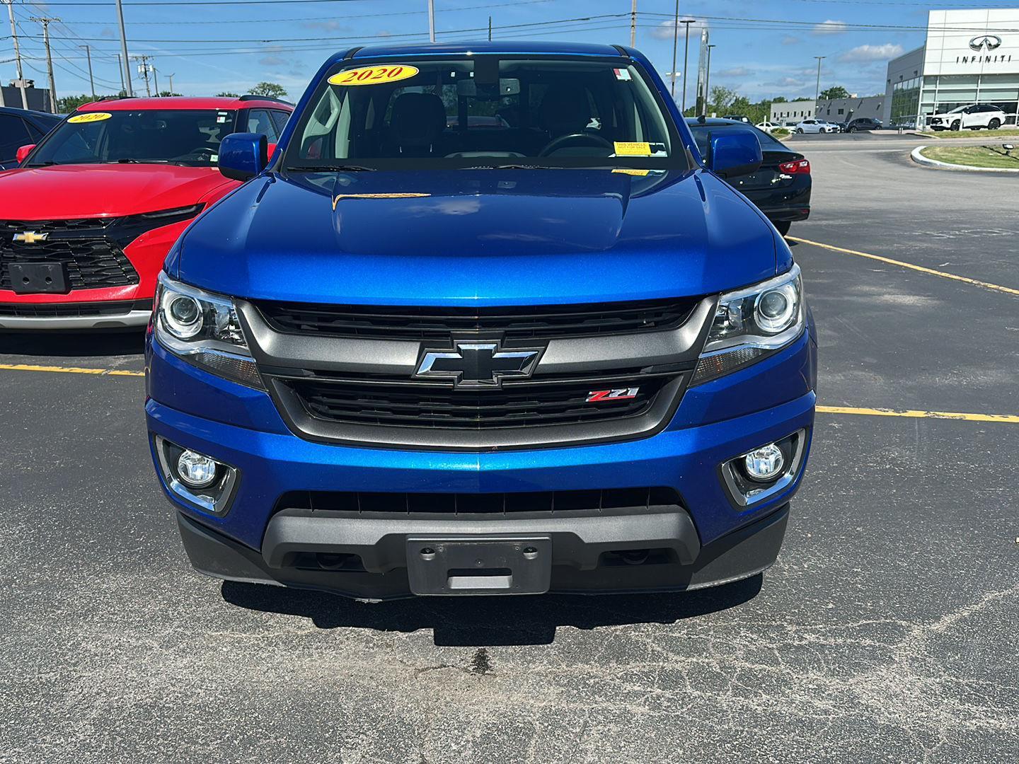 Used 2020 Kinetic Blue Metallic Chevrolet 4WD Z71 image 6