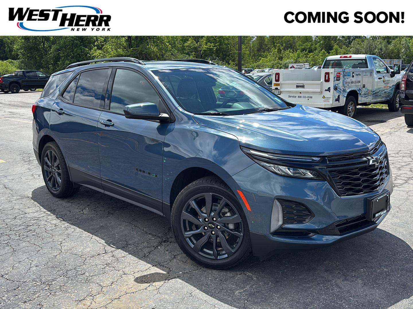 Lakeshore Blue Metallic 2024 Chevrolet Equinox SUV / Crossover Four-Wheel Drive 6-Speed Automatic