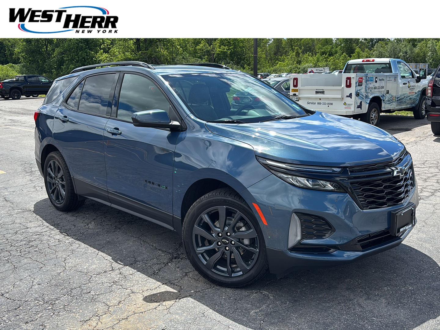 Lakeshore Blue Metallic 2024 Chevrolet Equinox SUV / Crossover Four-Wheel Drive 6-Speed Automatic