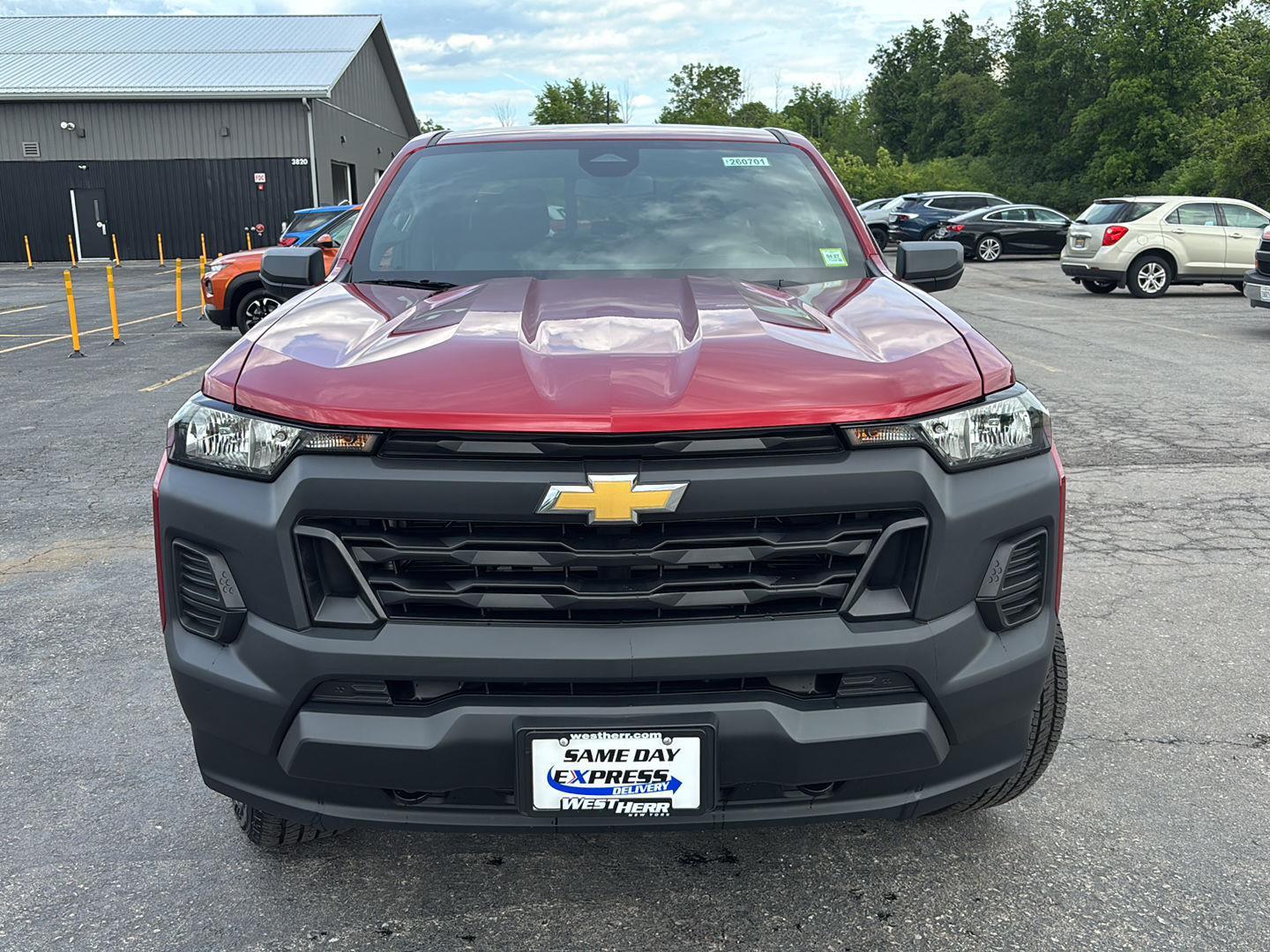 Used 2026 Radiant Red Chevrolet Work Truck image 2
