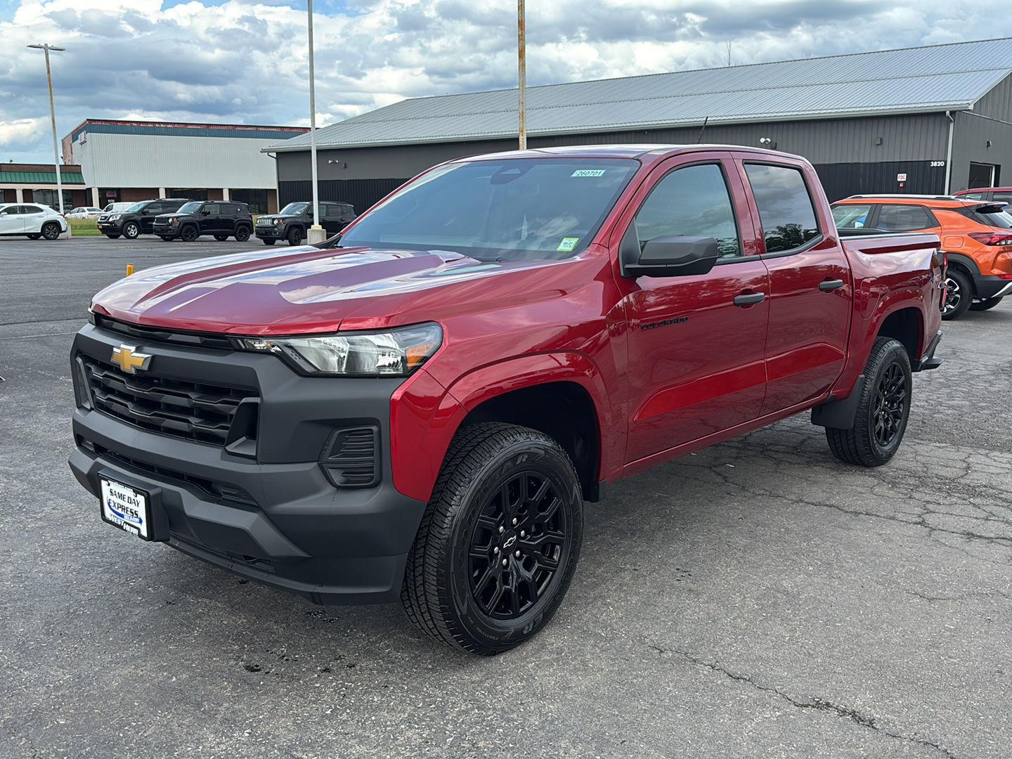 Used 2026 Radiant Red Chevrolet Work Truck image 3