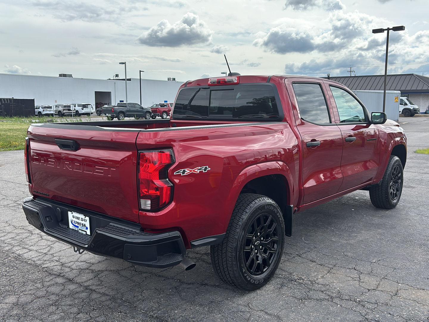 Used 2026 Radiant Red Chevrolet Work Truck image 7