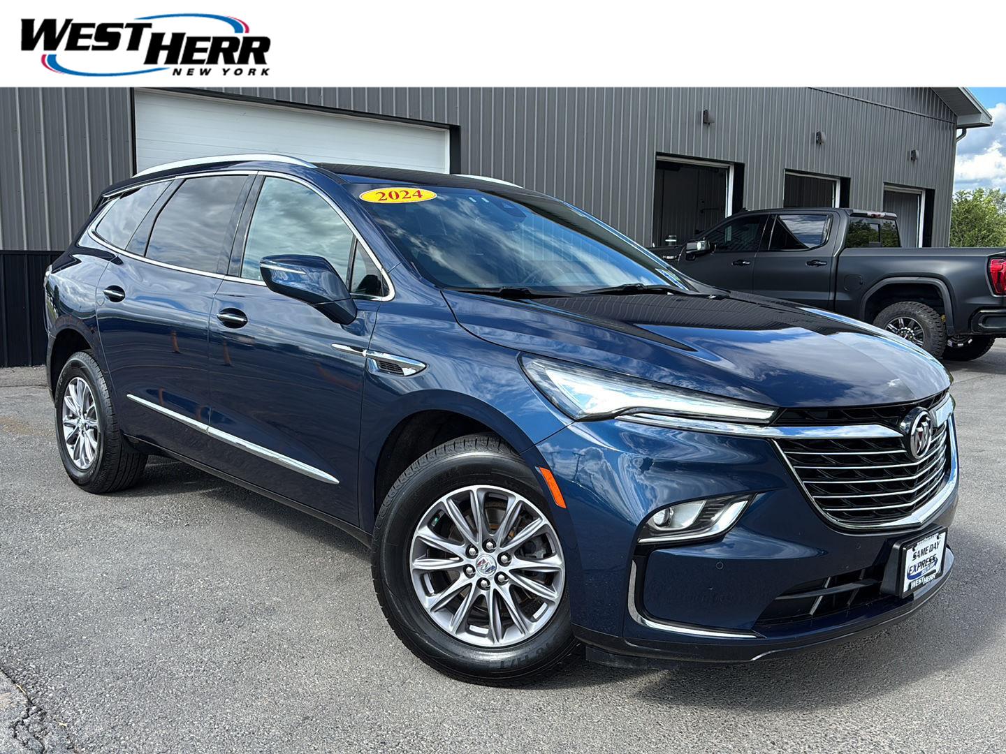 Blue Metallic 2024 Buick Enclave SUV / Crossover Four-Wheel Drive 9-Speed Automatic