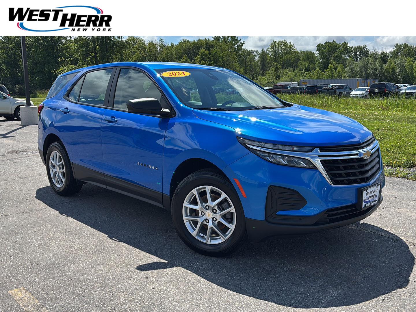 Riptide Blue Metallic 2024 Chevrolet Equinox SUV / Crossover Four-Wheel Drive 6-Speed Automatic