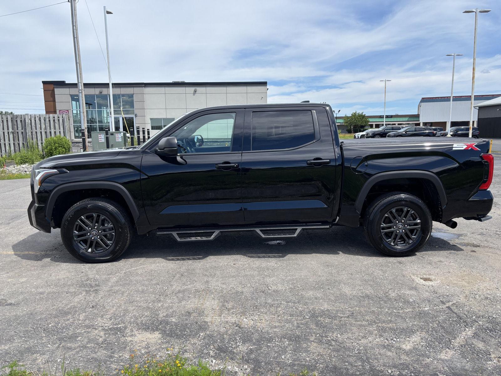 Used 2025 Midnight Black Metallic Toyota SR5 image 4