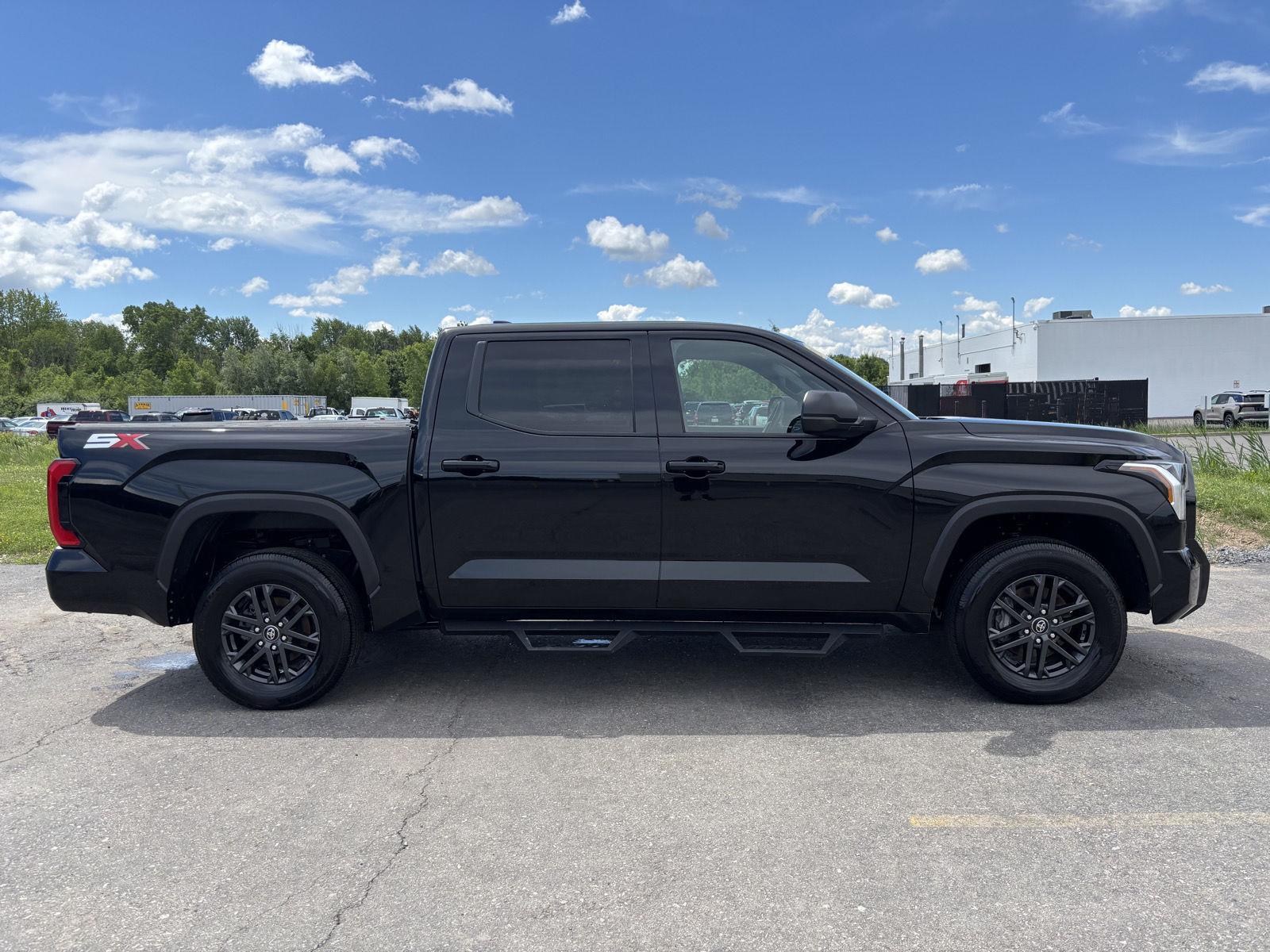 Used 2025 Midnight Black Metallic Toyota SR5 image 8