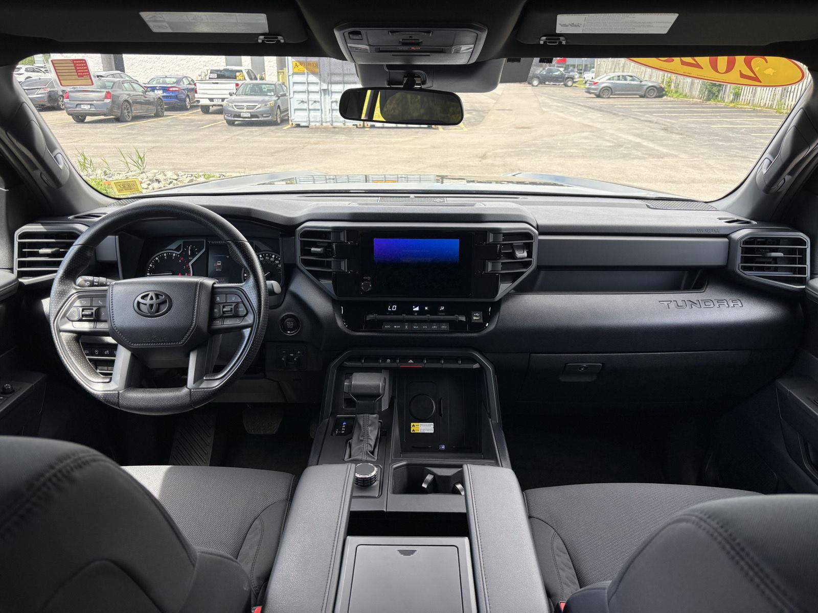 Used 2025 Midnight Black Metallic Toyota SR5 image 11