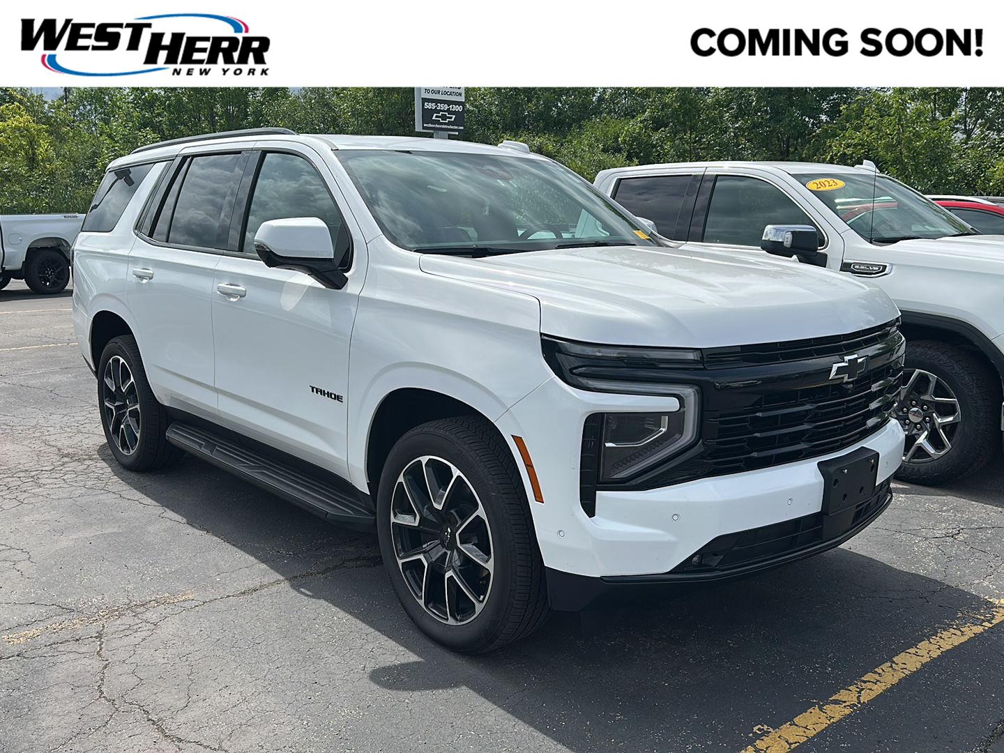 Summit White 2026 Chevrolet Tahoe SUV / Crossover Four-Wheel Drive Automatic