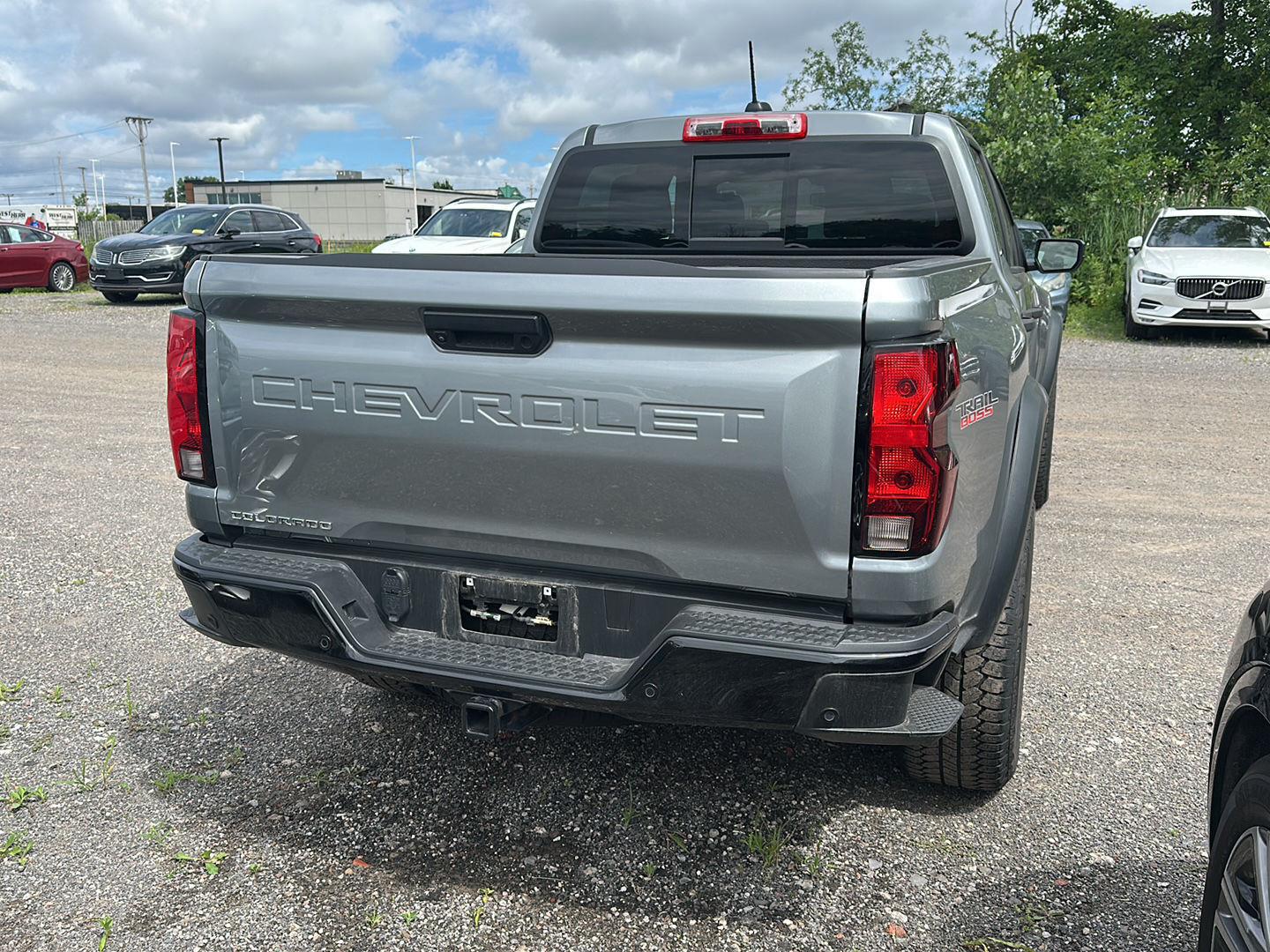 Used 2024 Sterling Gray Metallic Chevrolet 4WD Trail Boss image 2