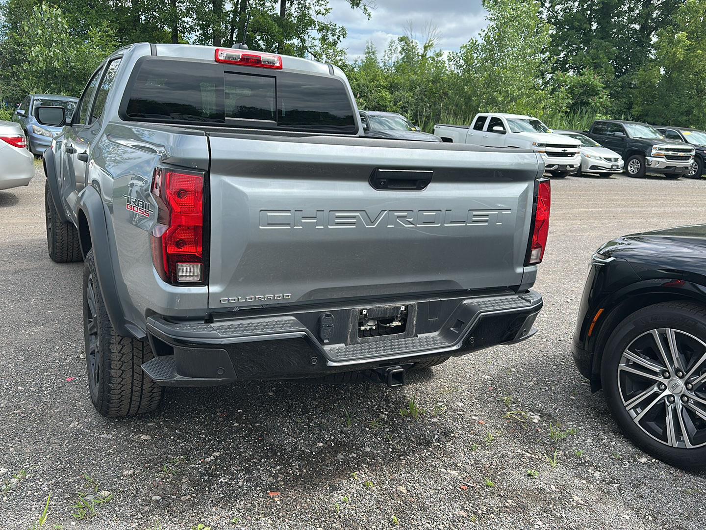 Used 2024 Sterling Gray Metallic Chevrolet 4WD Trail Boss image 3