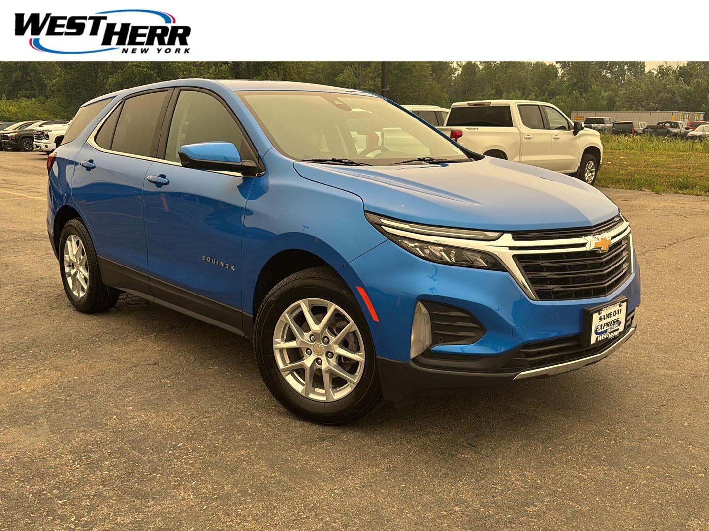 Riptide Blue Metallic 2024 Chevrolet Equinox SUV / Crossover Four-Wheel Drive 6-Speed Automatic