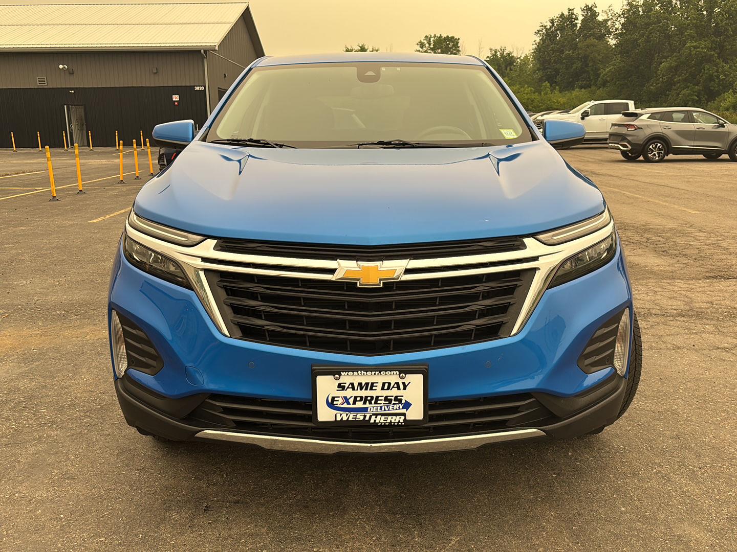 Used 2024 Riptide Blue Metallic Chevrolet LT image 2