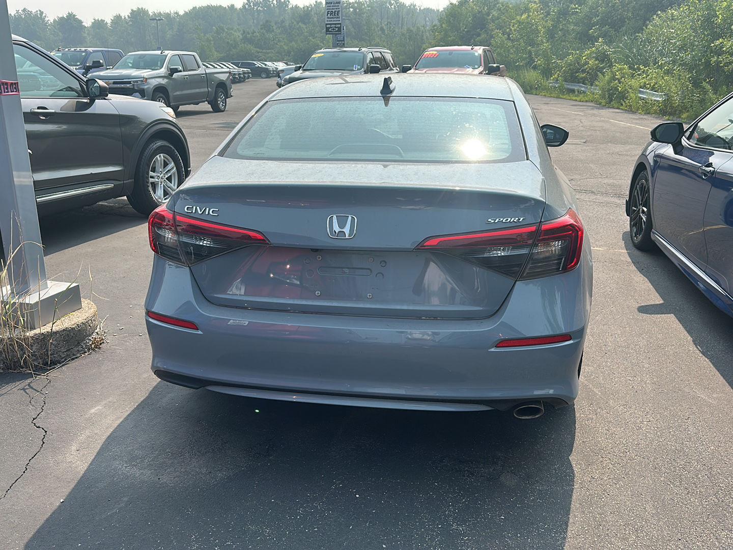 Used 2024 Sonic Gray Pearl Honda Sport image 3
