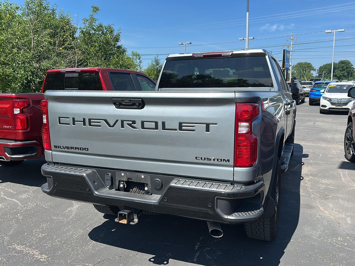 Used 2024 Sterling Gray Metallic Chevrolet Custom image 2