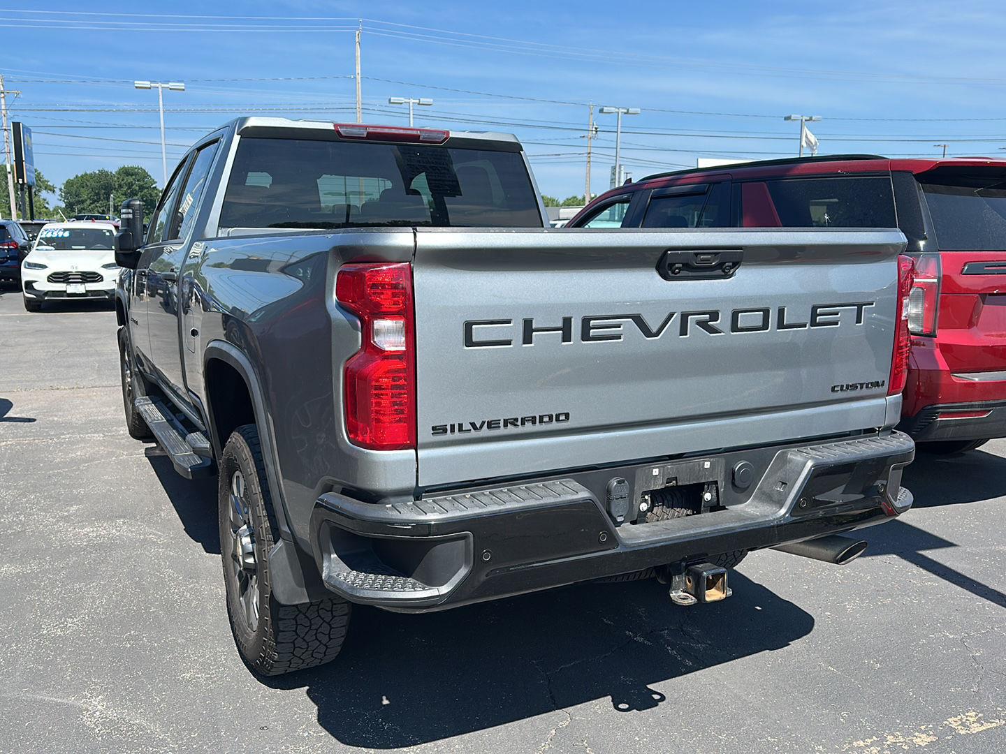 Used 2024 Sterling Gray Metallic Chevrolet Custom image 4