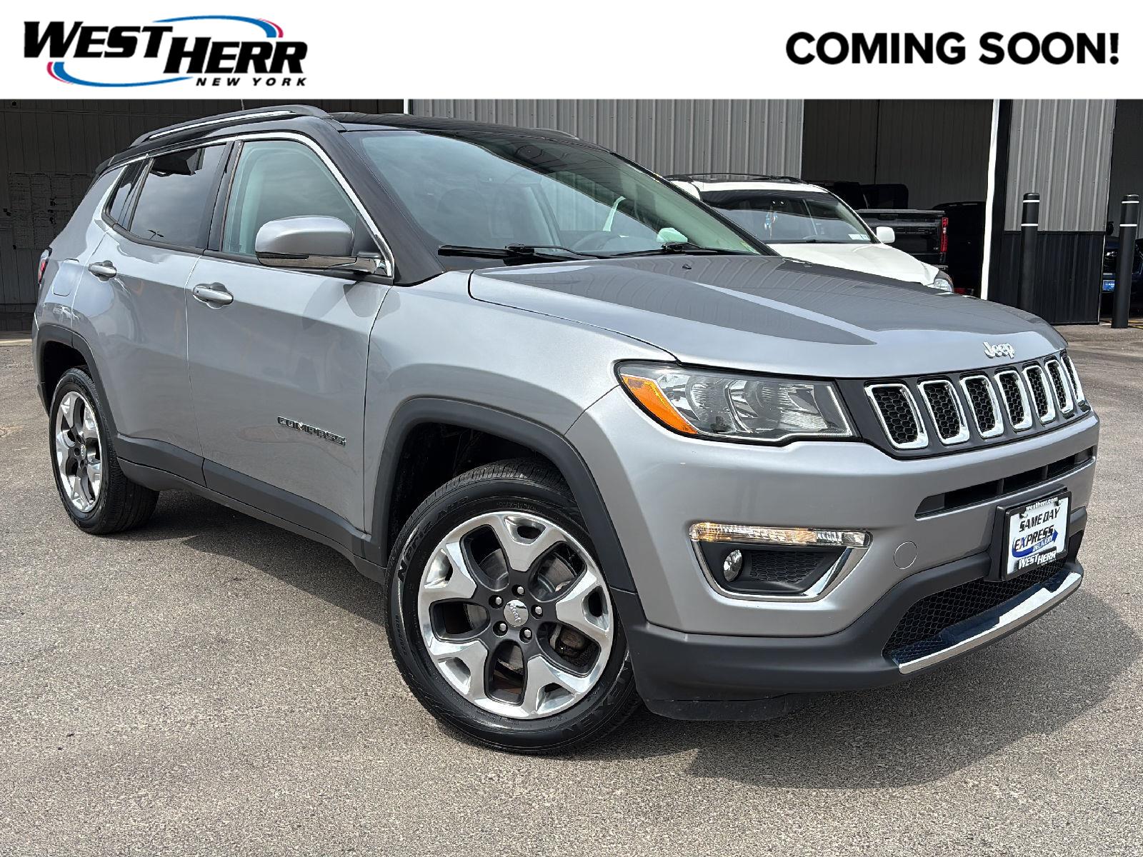 Billet Silver Metallic Clearcoat 2019 Jeep Compass SUV / Crossover Four-Wheel Drive 9-Speed Automatic