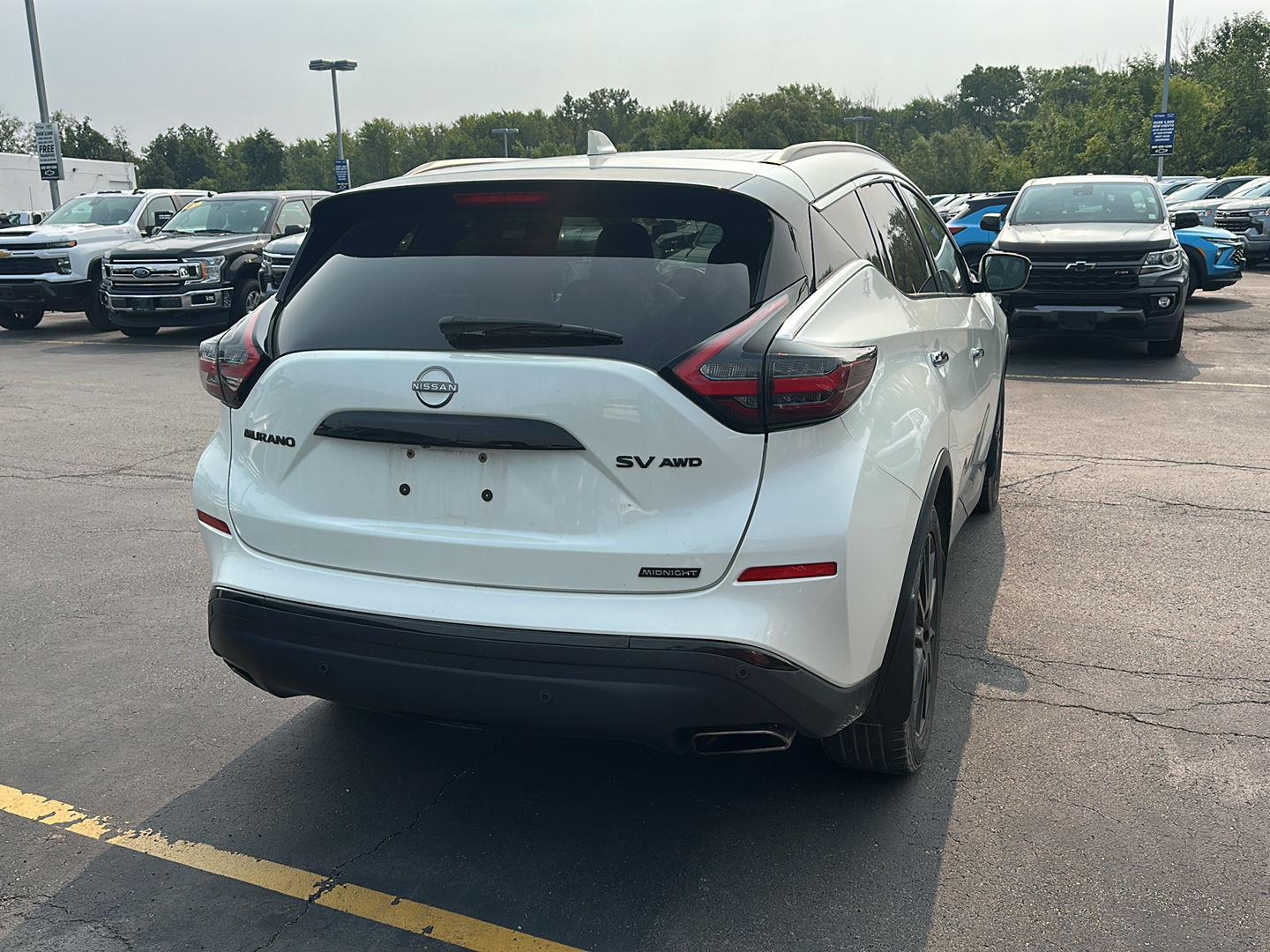 Used 2023 Pearl White Tricoat Nissan SV image 2