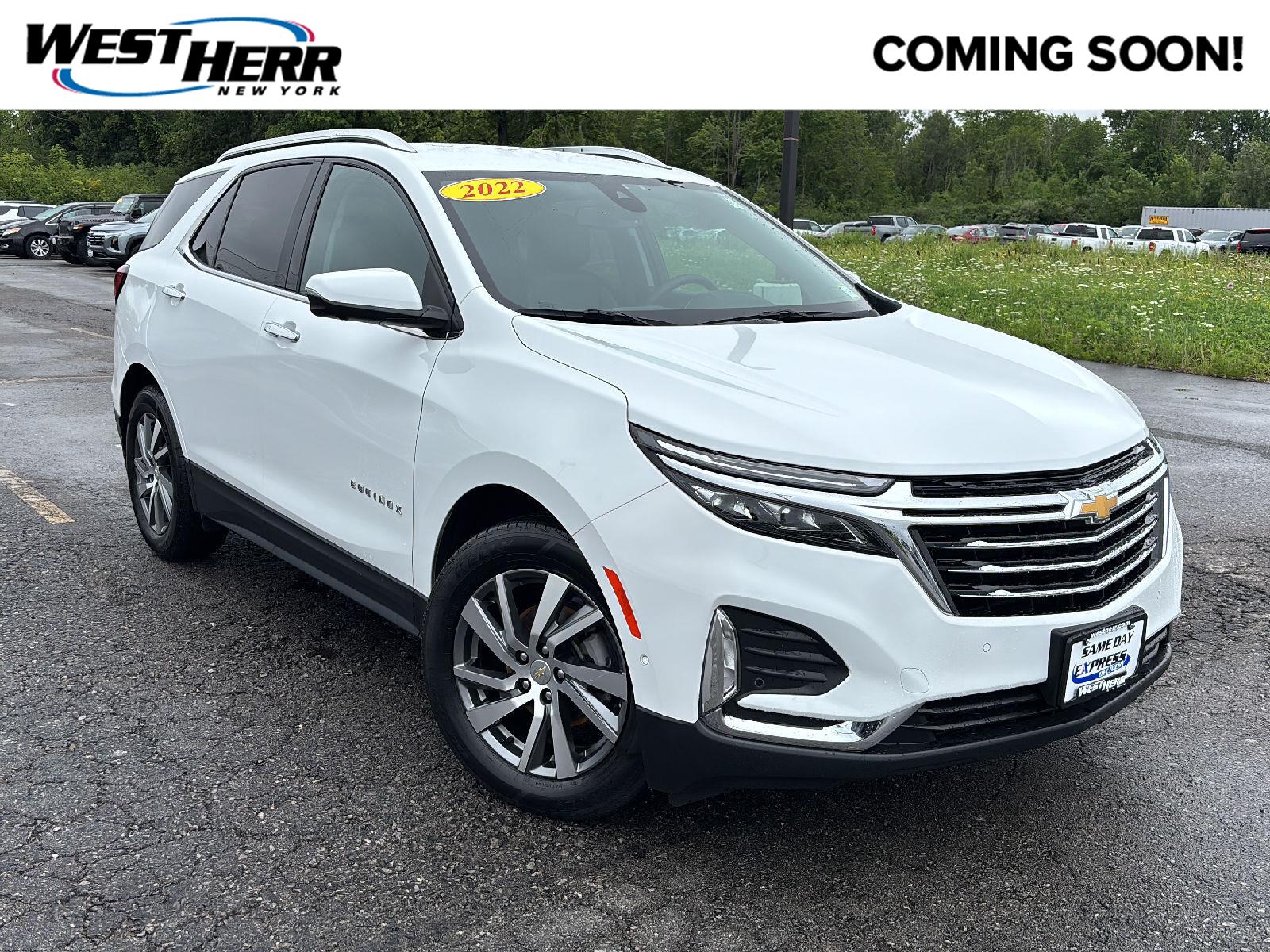 Summit White 2022 Chevrolet Equinox SUV / Crossover Front-Wheel Drive 6-Speed Automatic