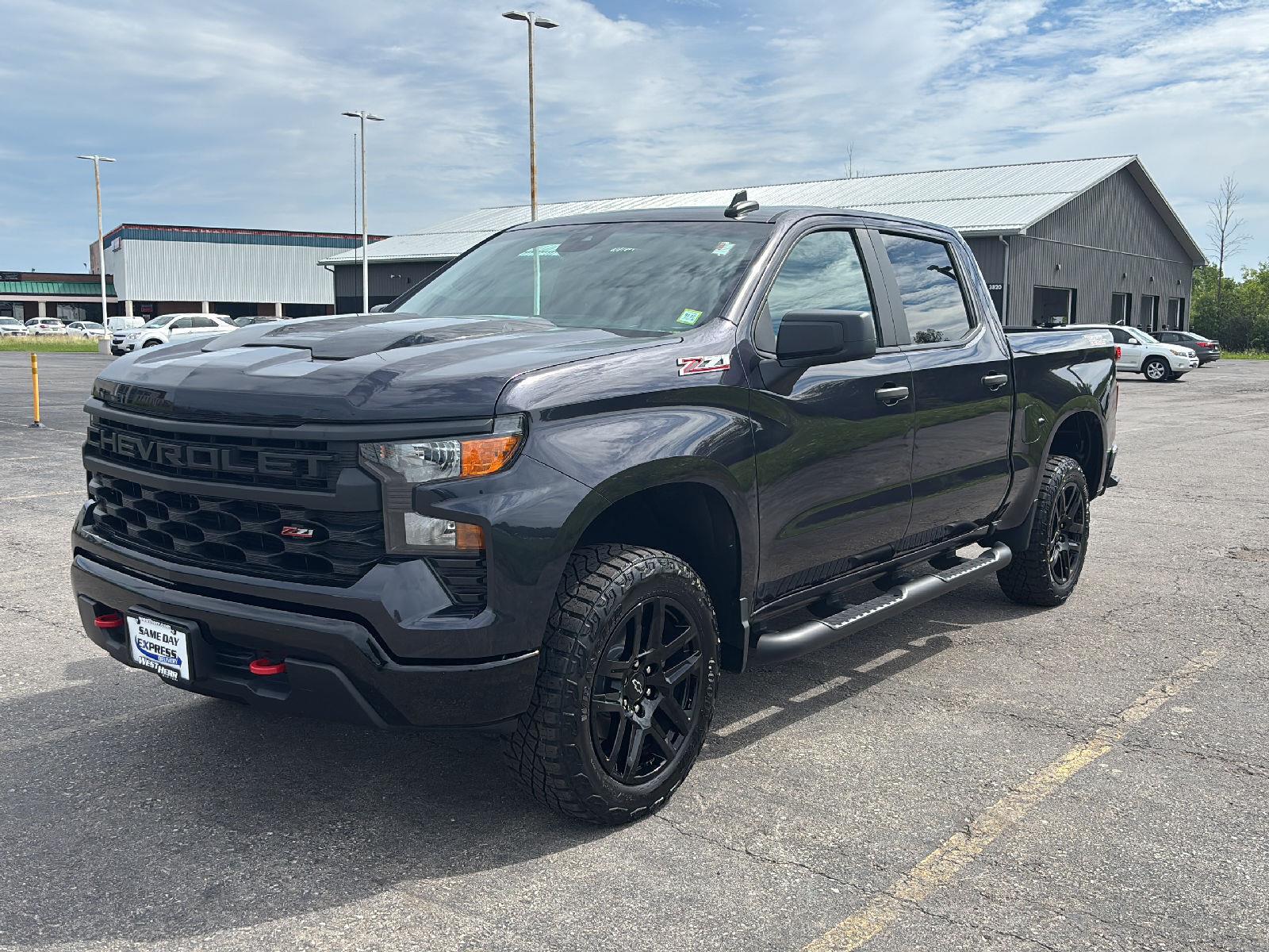 Used 2024 Dark Ash Metallic Chevrolet Custom Trail Boss image 3