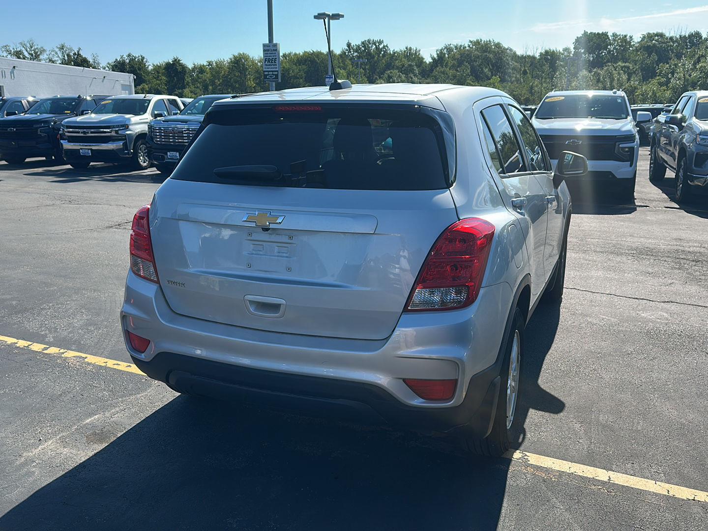 Used 2019 Silver Ice Metallic Chevrolet LS image 2