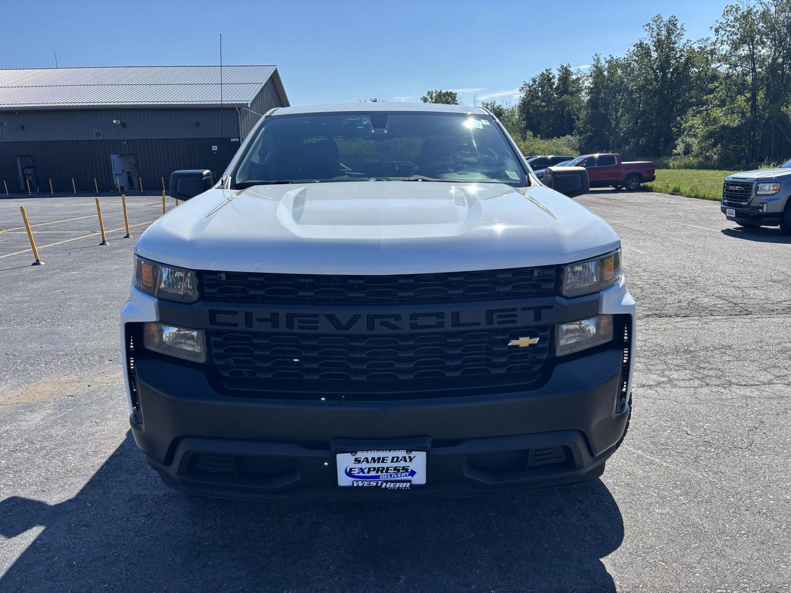 Used 2021 Summit White Chevrolet Work Truck image 2