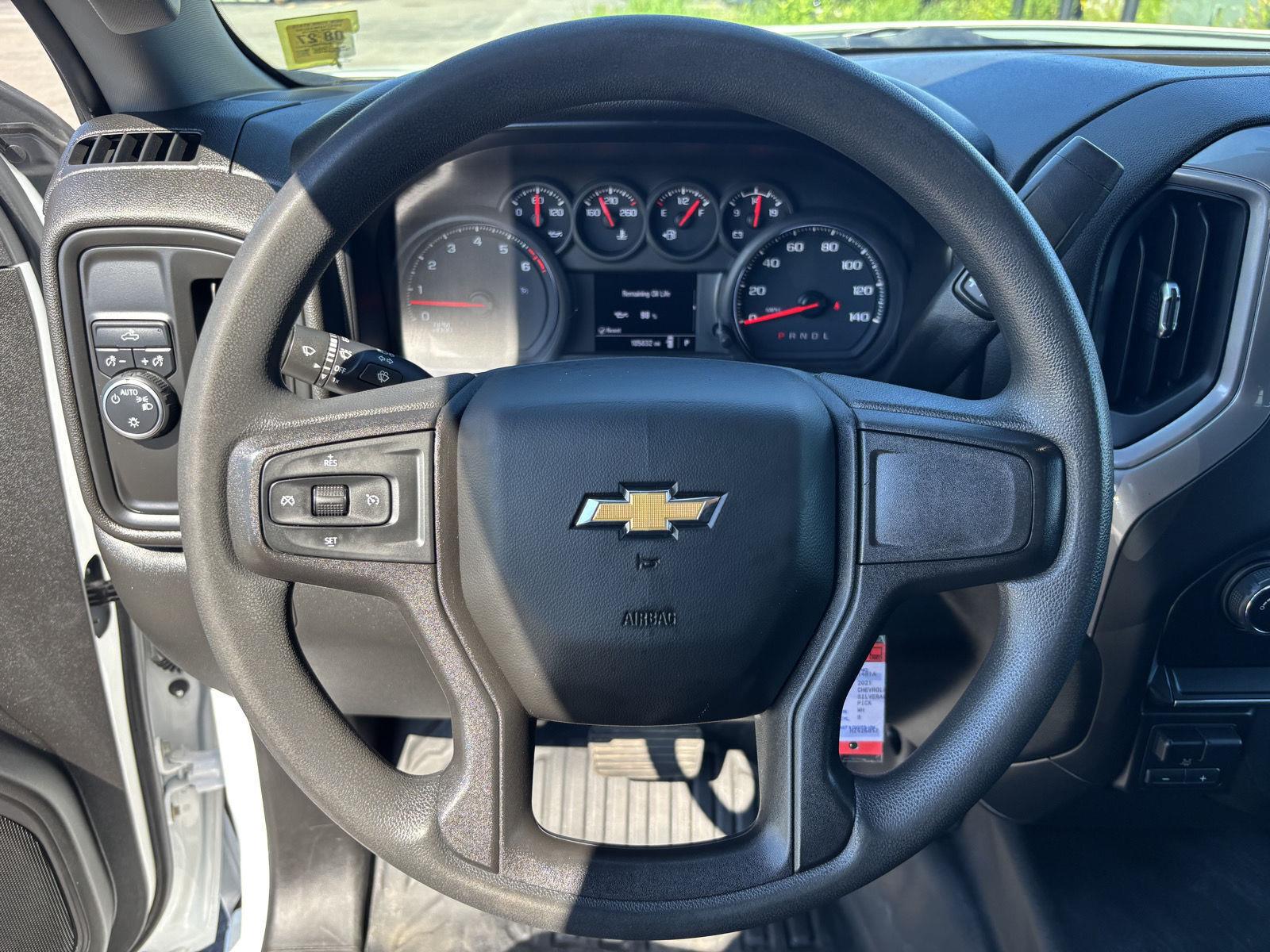 Used 2021 Summit White Chevrolet Work Truck image 22