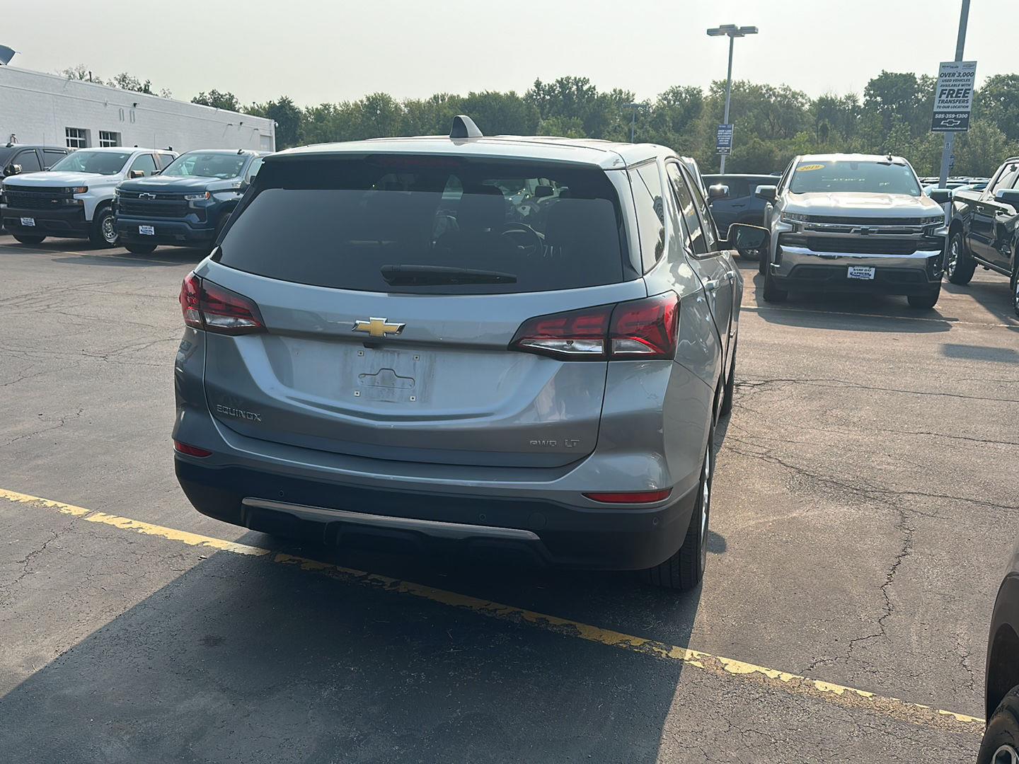 Used 2024 Sterling Gray Metallic Chevrolet LT image 2