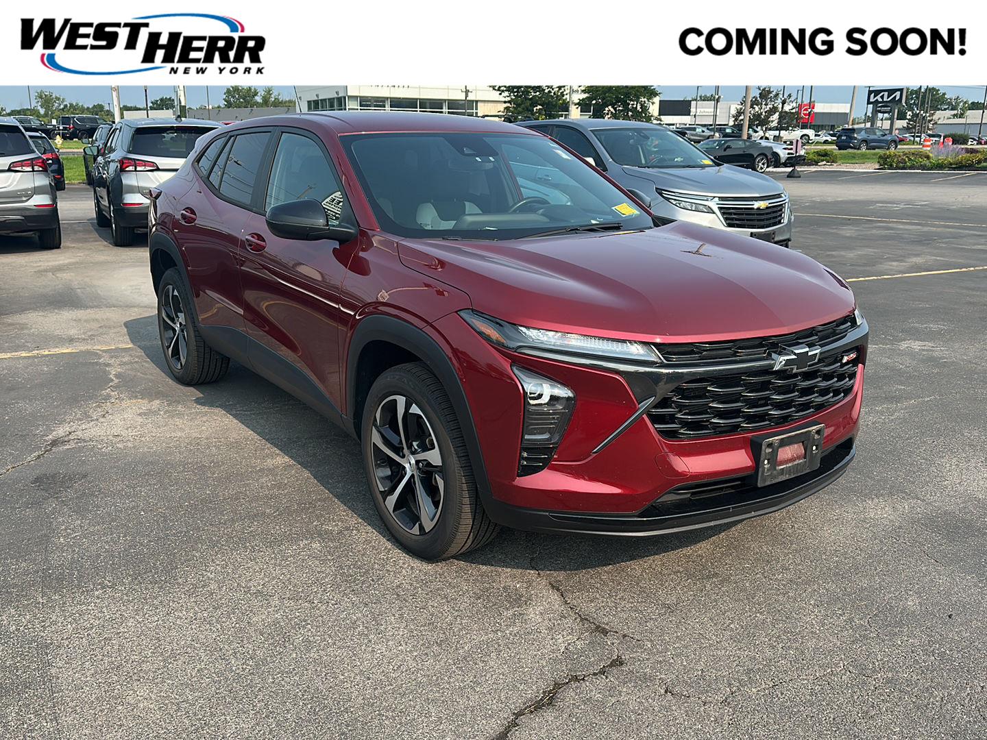 Red (Crimson Metallic) 2024 Chevrolet Trax SUV / Crossover Front-Wheel Drive 6-Speed Automatic