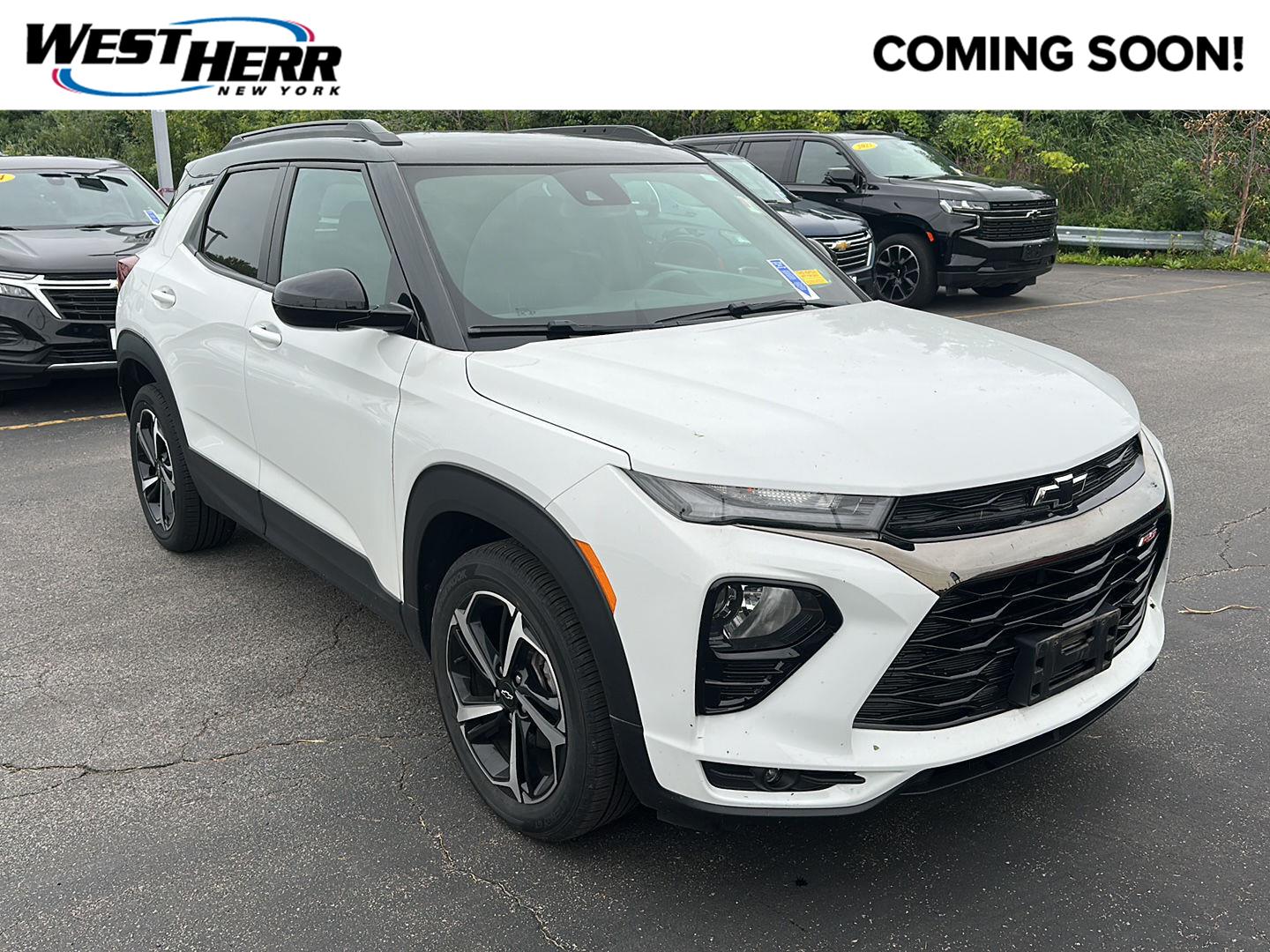 Summit White 2023 Chevrolet Trailblazer SUV / Crossover Front-Wheel Drive Continuously Variable Transmission