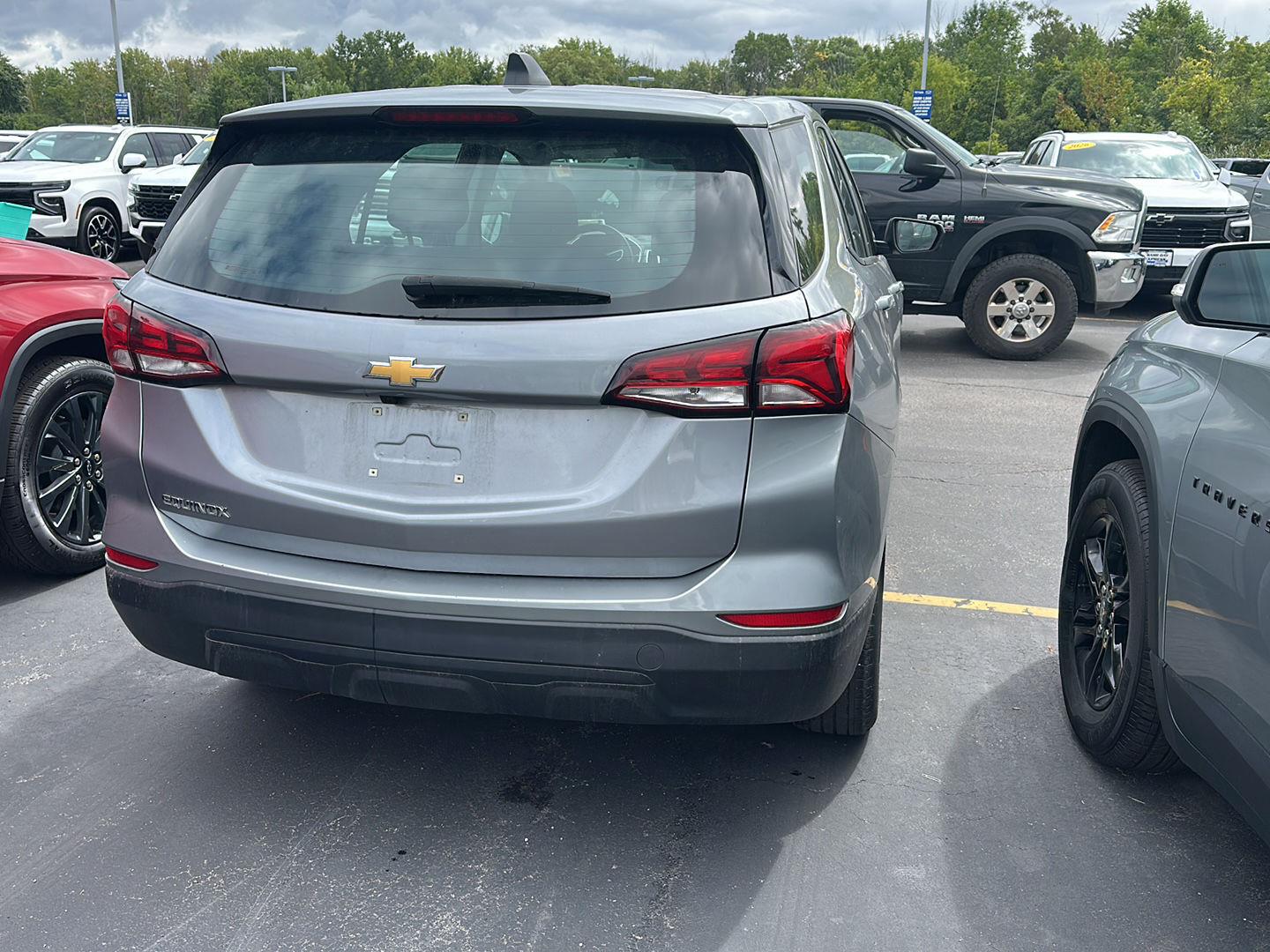 Used 2024 Sterling Gray Metallic Chevrolet LS image 2