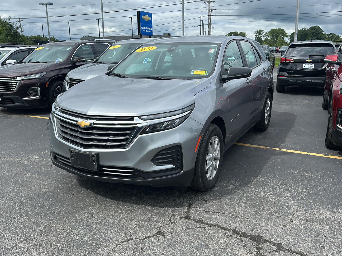 Used 2024 Sterling Gray Metallic Chevrolet LS image 4