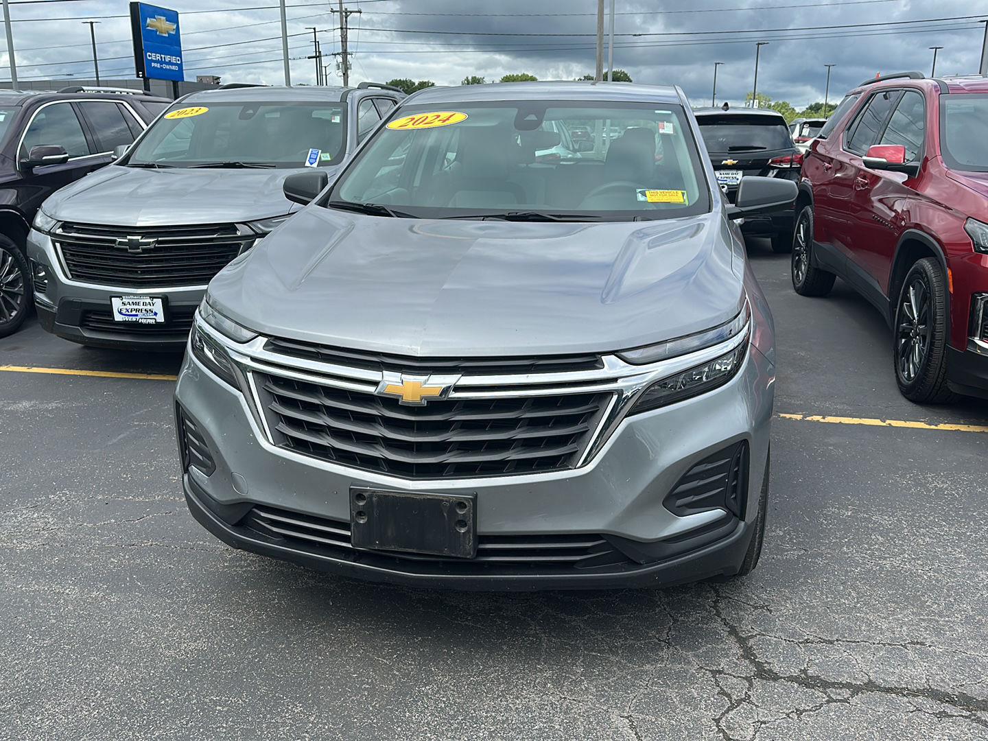 Used 2024 Sterling Gray Metallic Chevrolet LS image 6