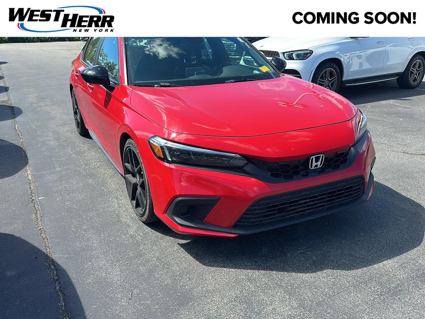 Rallye Red 2022 Honda Civic Hatchback Hatchback Front-Wheel Drive Continuously Variable Transmission
