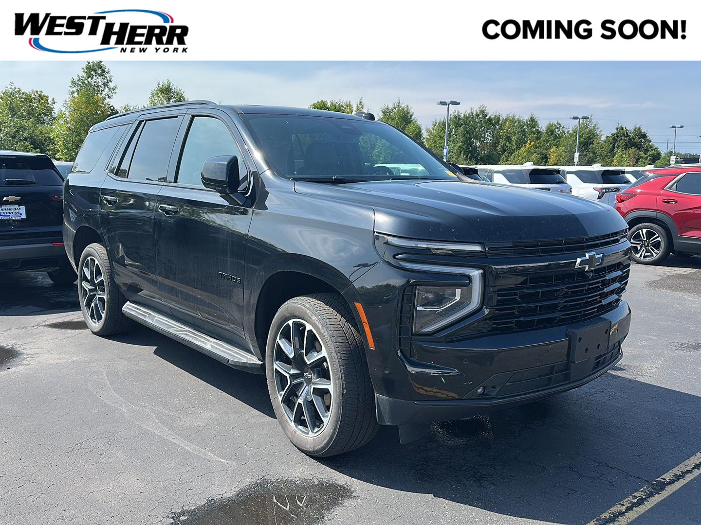 Black 2025 Chevrolet Tahoe SUV / Crossover Four-Wheel Drive Automatic