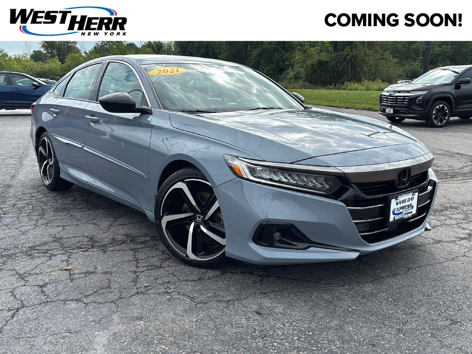2021 Honda Accord Gris (Sonic Gray Pearl) Sedán Tracción delantera Transmisión variable continua