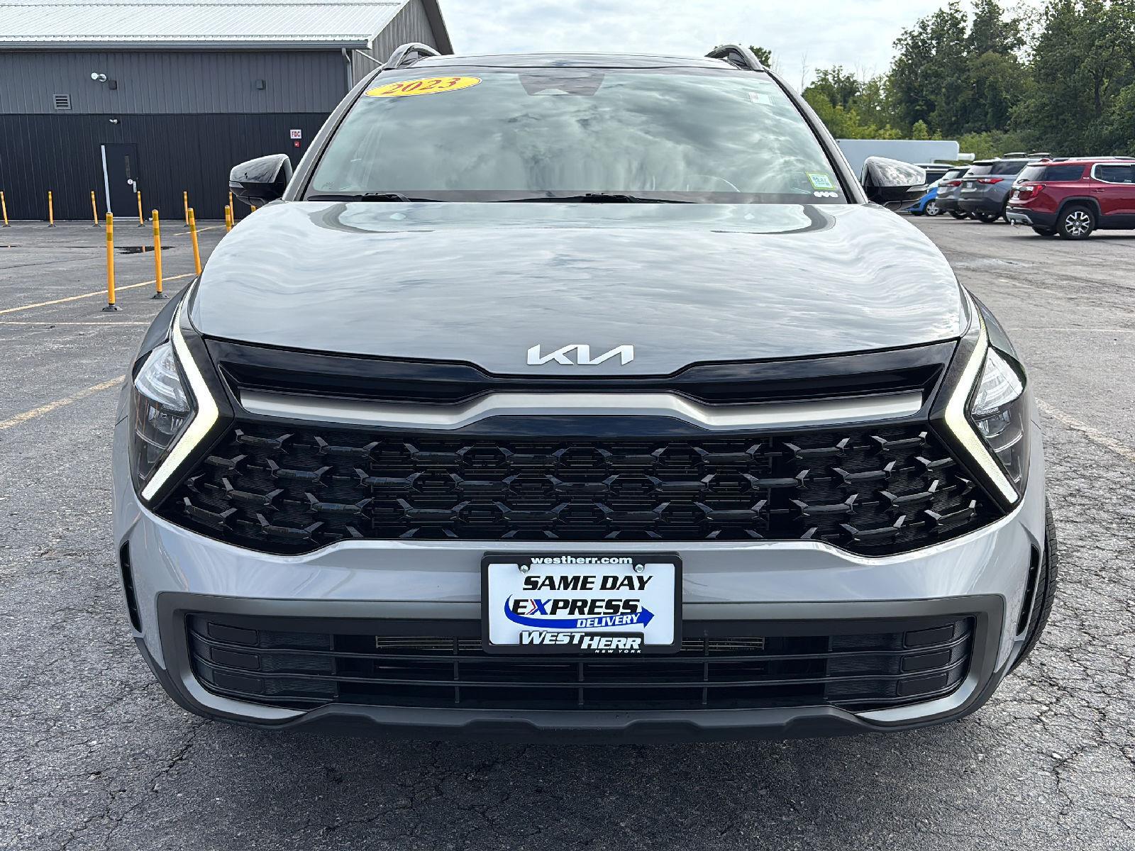 Used 2023 Wolf Gray Kia X-Line image 2