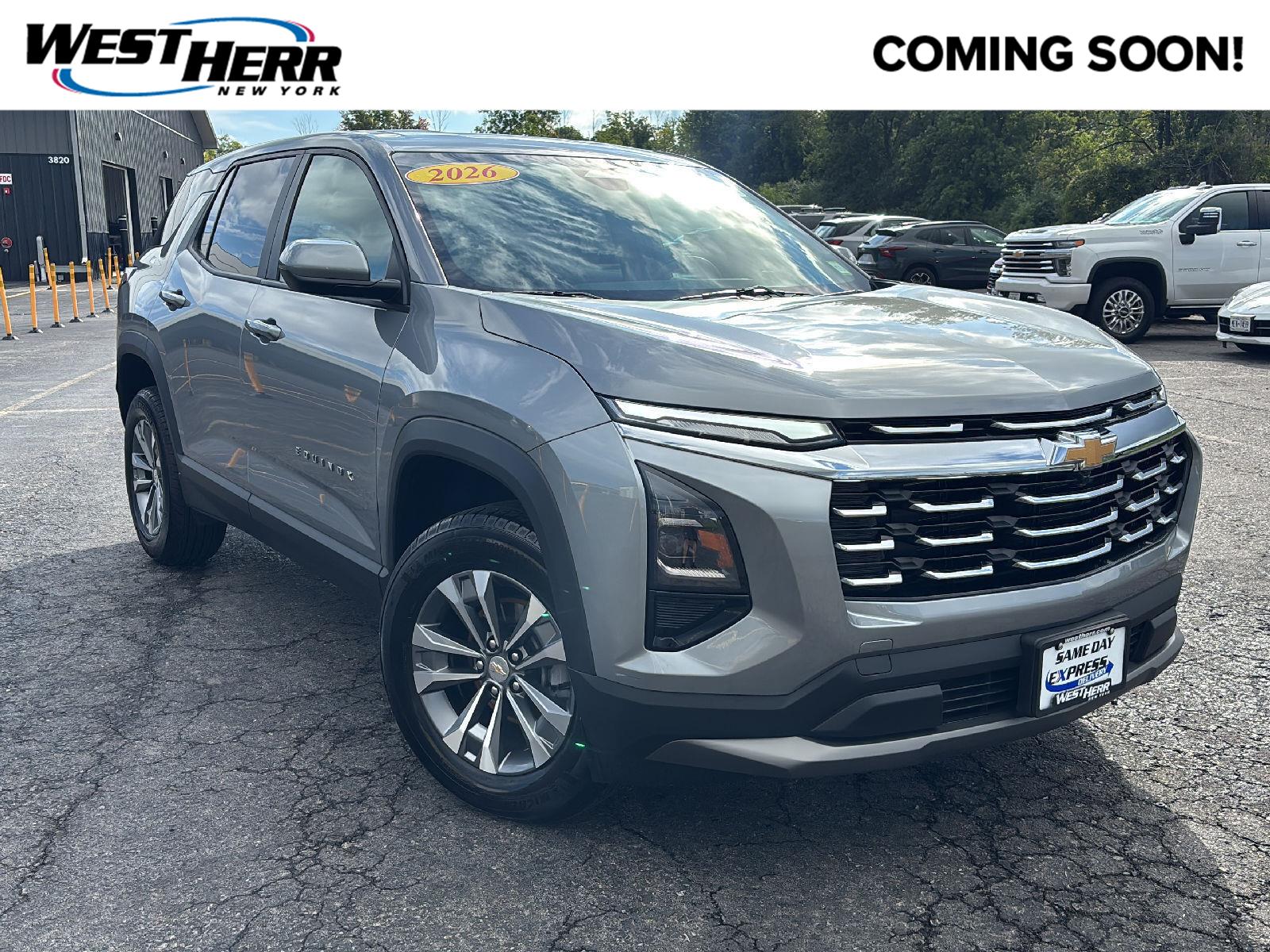 Sterling Gray Metallic 2026 Chevrolet Equinox SUV / Crossover Four-Wheel Drive 8-Speed Automatic