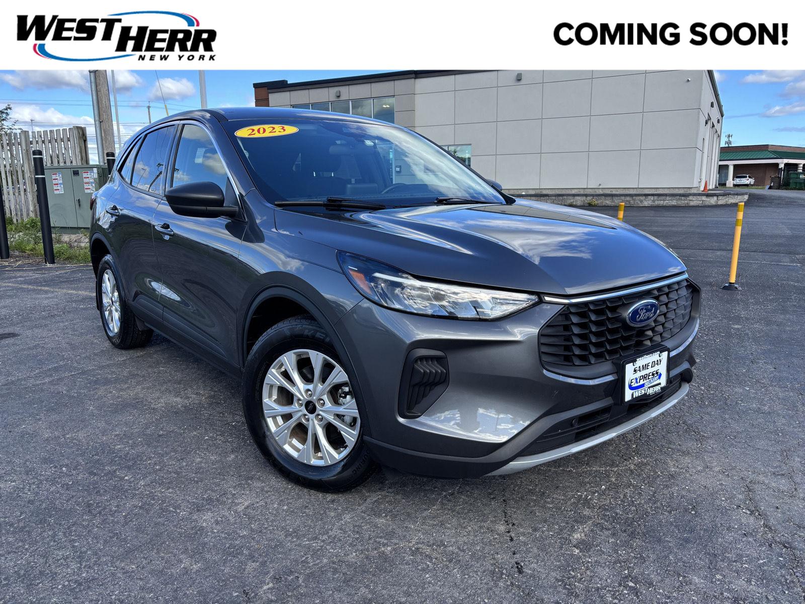 Carbonized Gray 2023 Ford Escape SUV / Crossover All-Wheel Drive 8-Speed Automatic