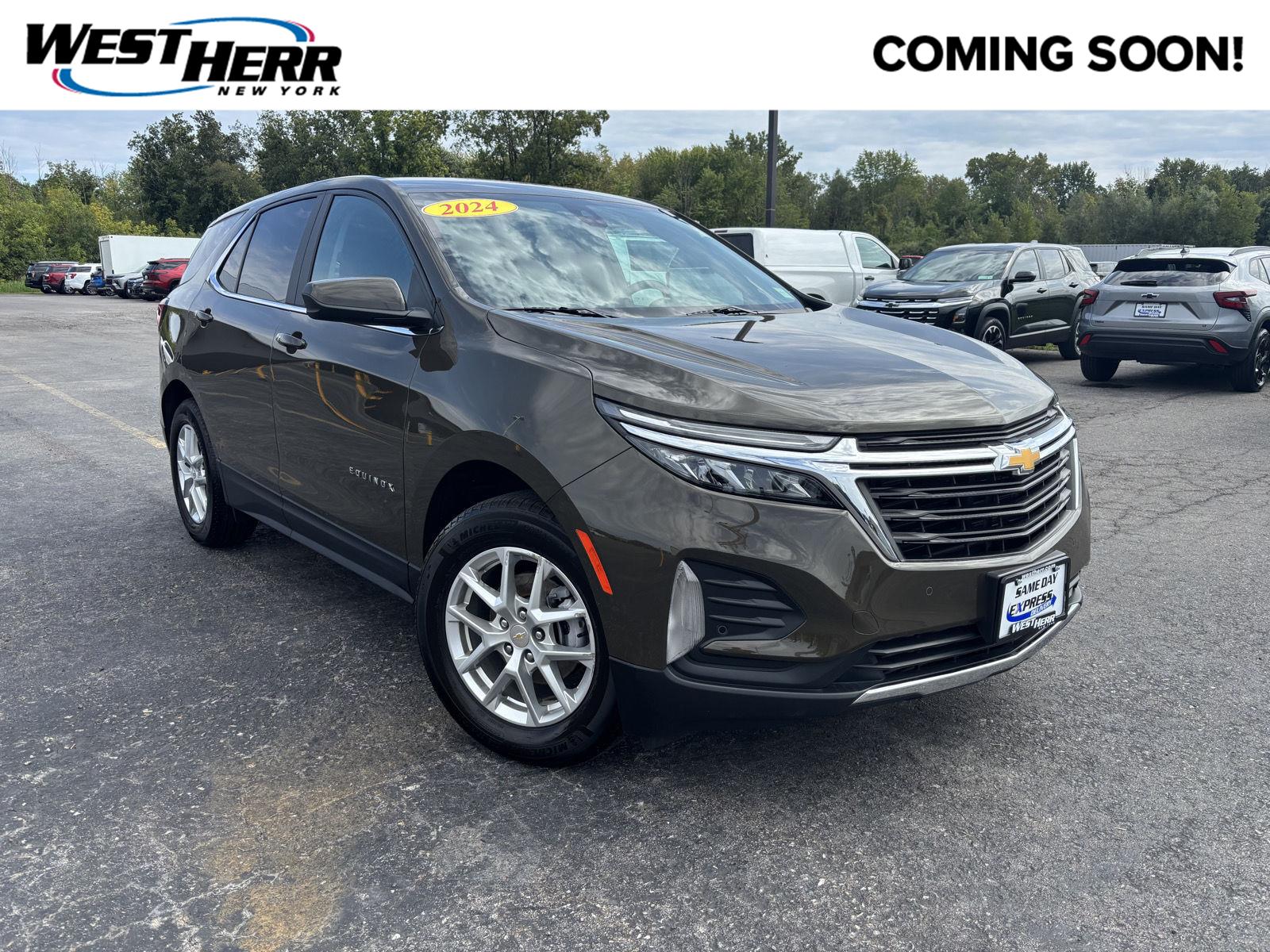 Harvest Bronze Metallic 2024 Chevrolet Equinox SUV / Crossover Front-Wheel Drive 6-Speed Automatic Overdrive
