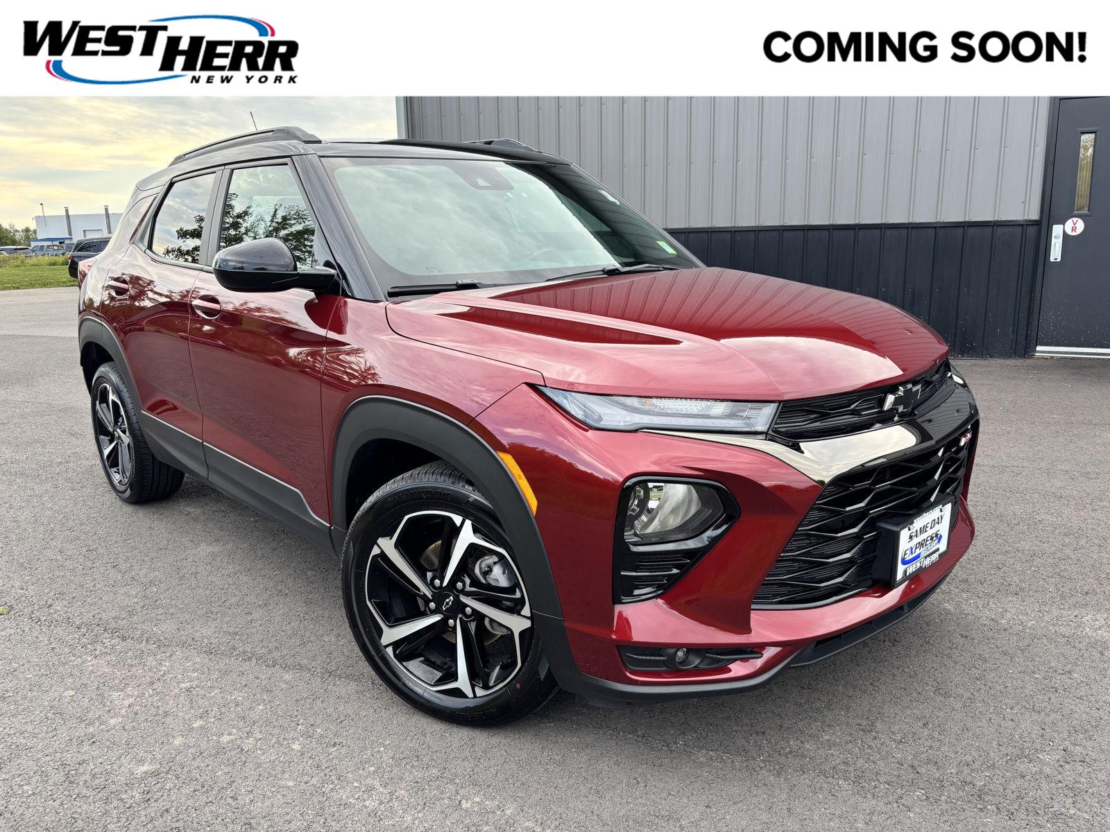 Red (Crimson Metallic) 2023 Chevrolet Trailblazer SUV / Crossover Front-Wheel Drive Continuously Variable Transmission