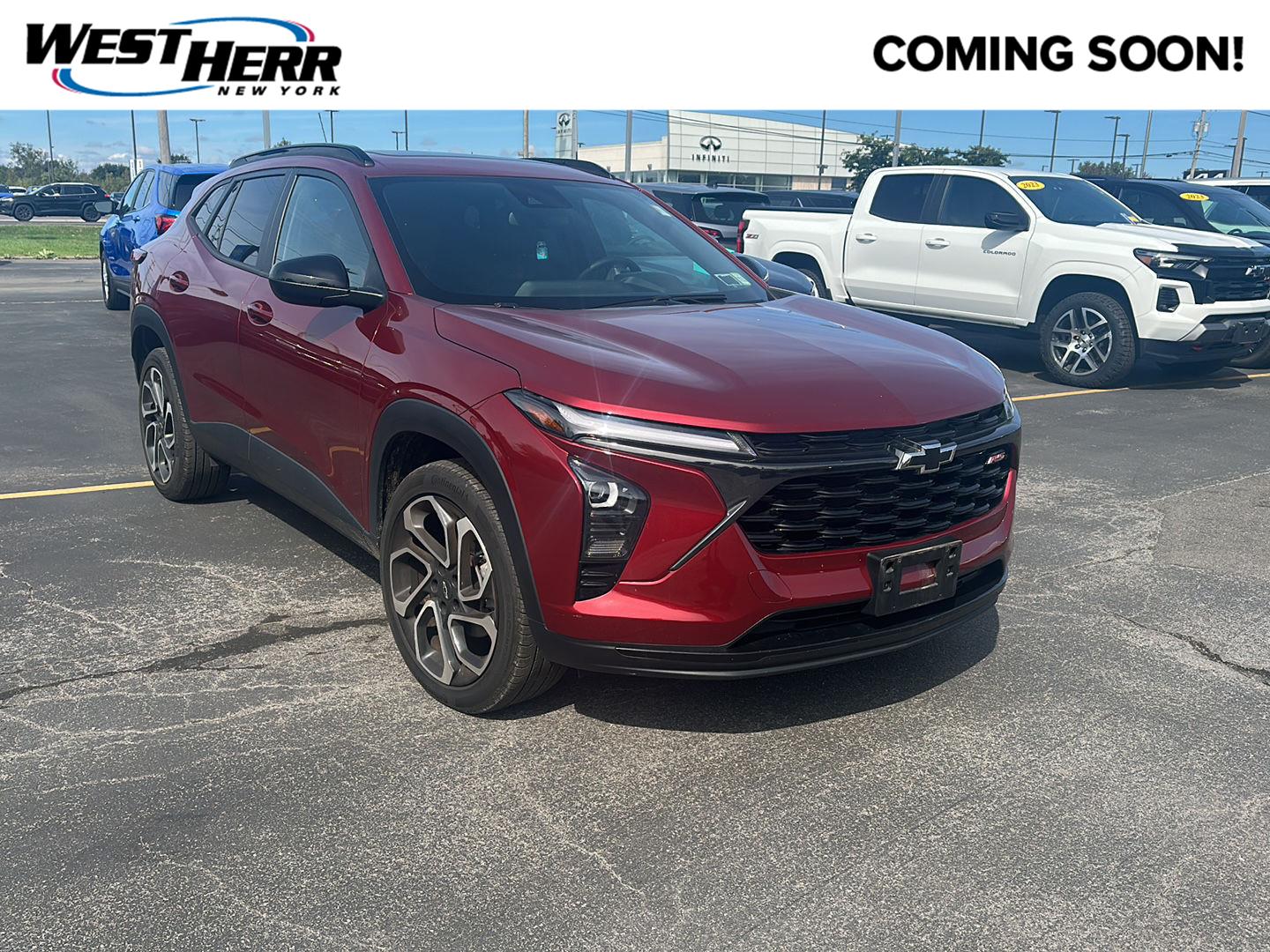 Red (Crimson Metallic) 2024 Chevrolet Trax SUV / Crossover Front-Wheel Drive 6-Speed Automatic